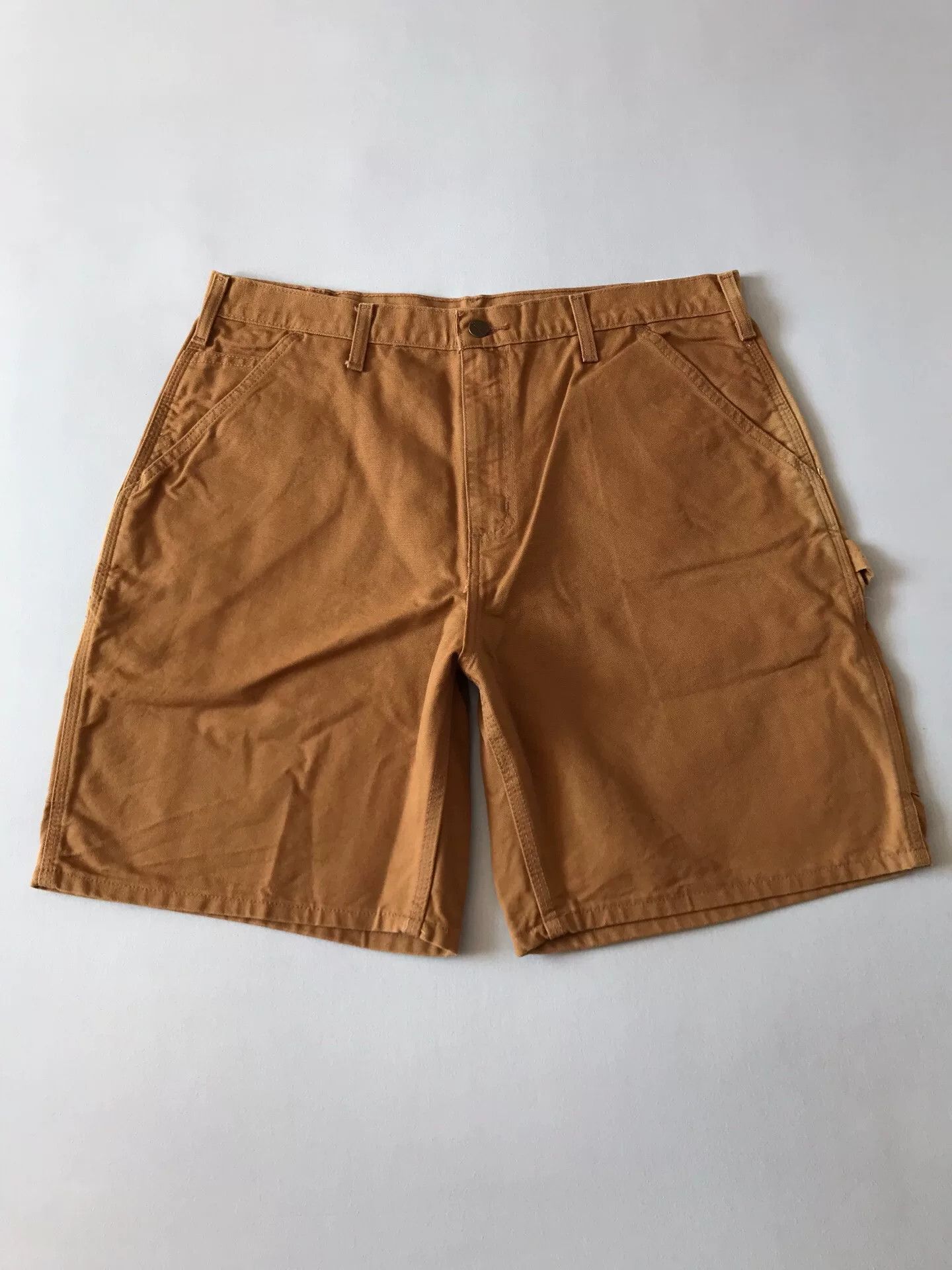 Carhartt Carhartt B25 W36 Washed Canvas Cargo Shorts Size US 36 / EU 52 - 2 Thumbnail