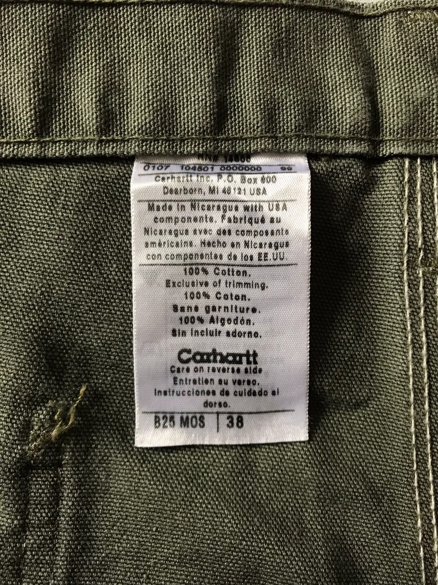 Carhartt Carhartt B25 MOS Cargo Shorts Size US 38 / EU 54 - 9 Thumbnail
