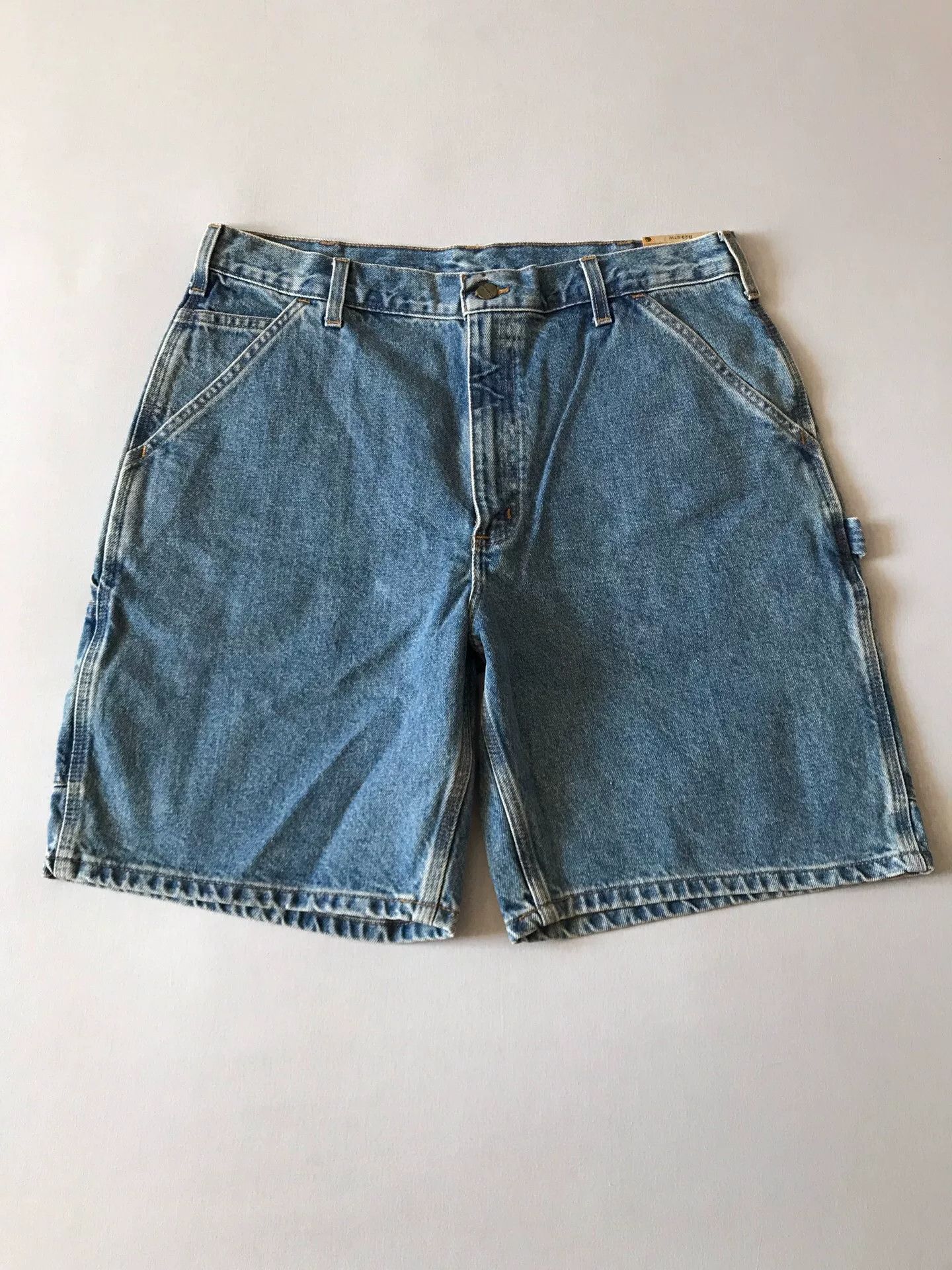 Carhartt Carhartt B29 STW Washed Denim Shorts W36 Size US 36 / EU 52 - 2 Thumbnail