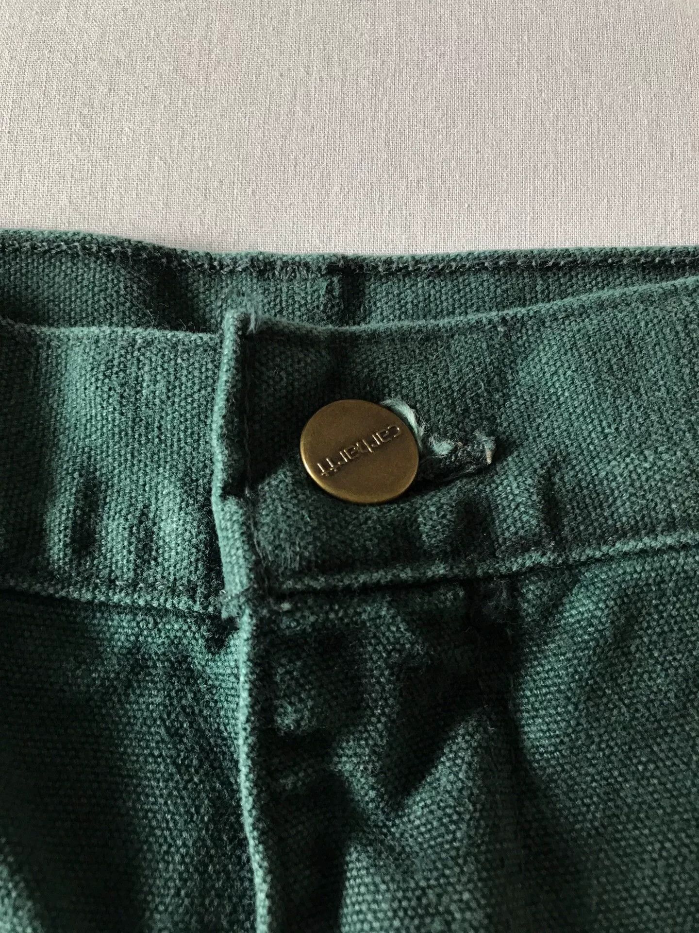 Carhartt Carhartt B24 HTG Hunter Green Work Shorts Size US 36 / EU 52 - 6 Thumbnail