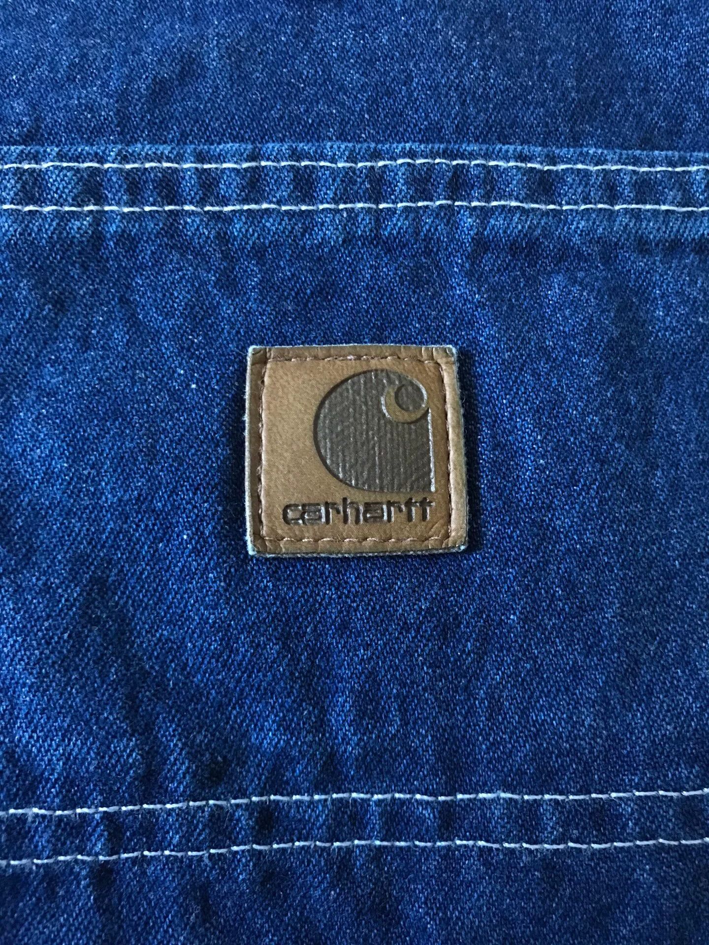 Carhartt Carhartt B28 DST Denim Work Shorts Size US 34 / EU 50 - 5 Thumbnail