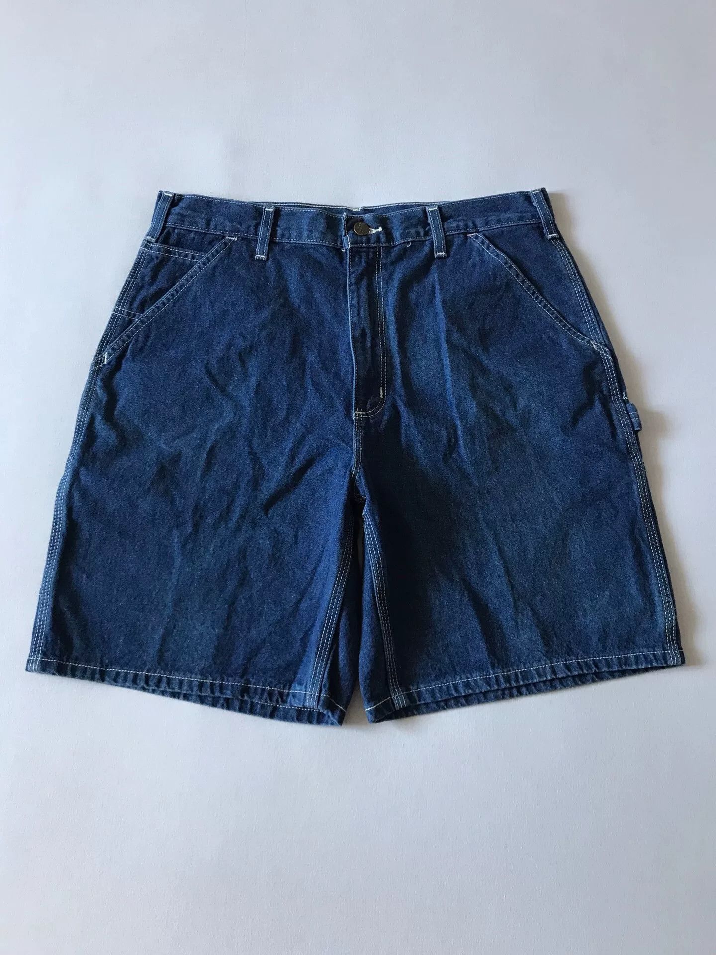 Carhartt Carhartt B28 DST Denim Work Shorts Size US 34 / EU 50 - 2 Thumbnail