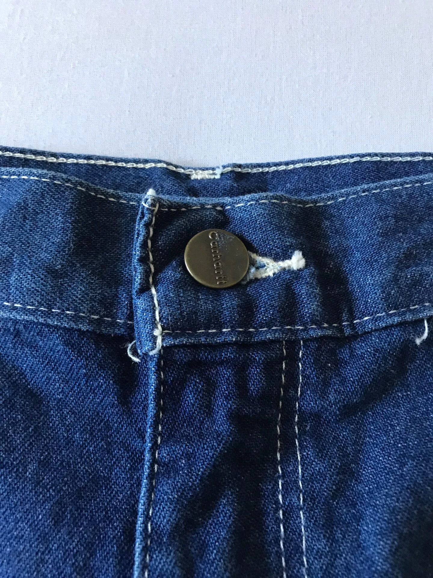Carhartt Carhartt B28 DST Denim Work Shorts Size US 34 / EU 50 - 6 Thumbnail