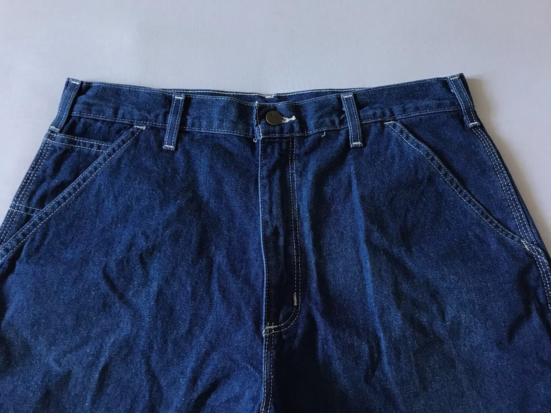 Carhartt Carhartt B28 DST Denim Work Shorts Size US 34 / EU 50 - 4 Thumbnail