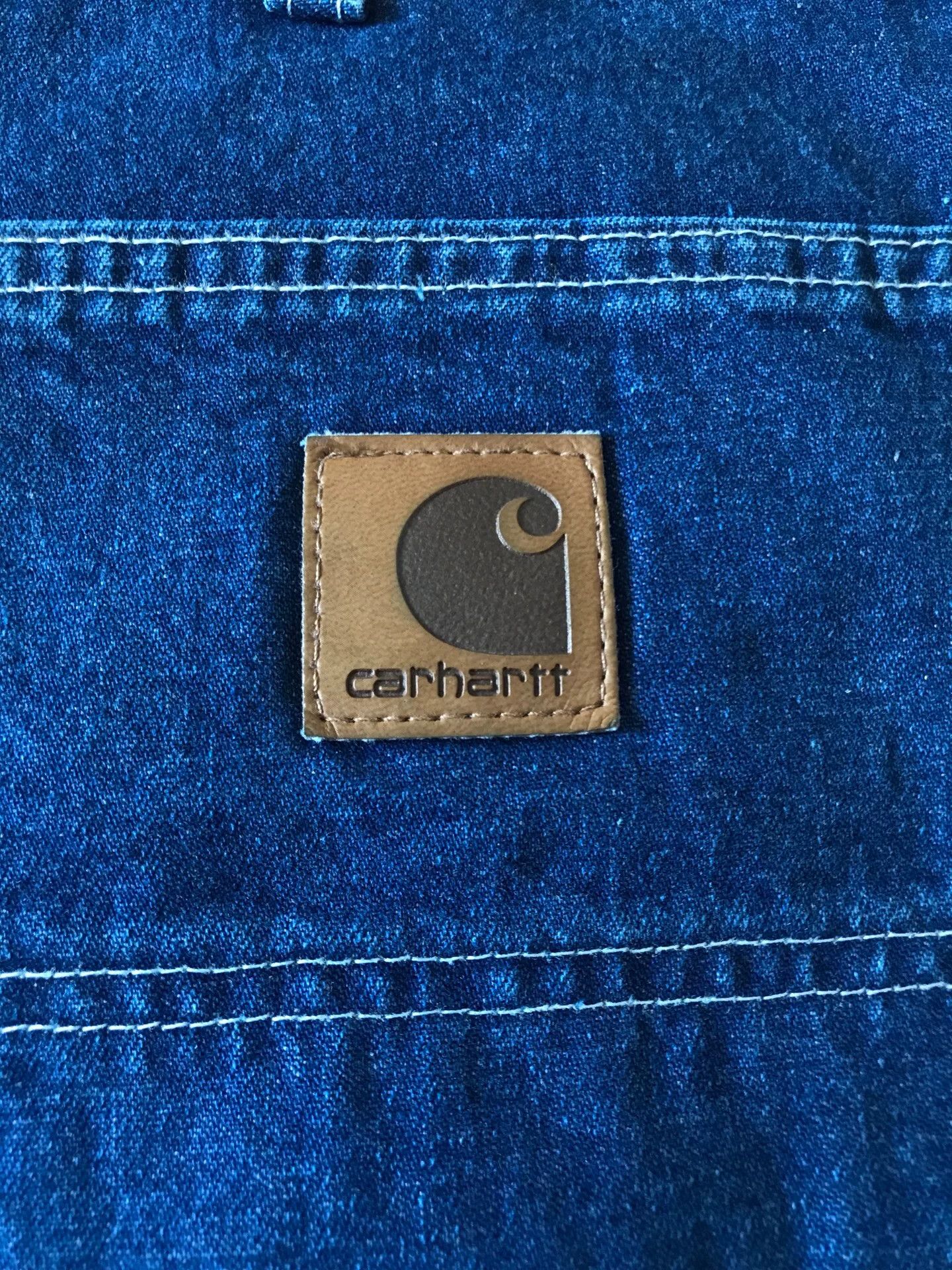 Carhartt Carhartt B28 DST Denim Work Shorts W36 Size US 36 / EU 52 - 5 Thumbnail