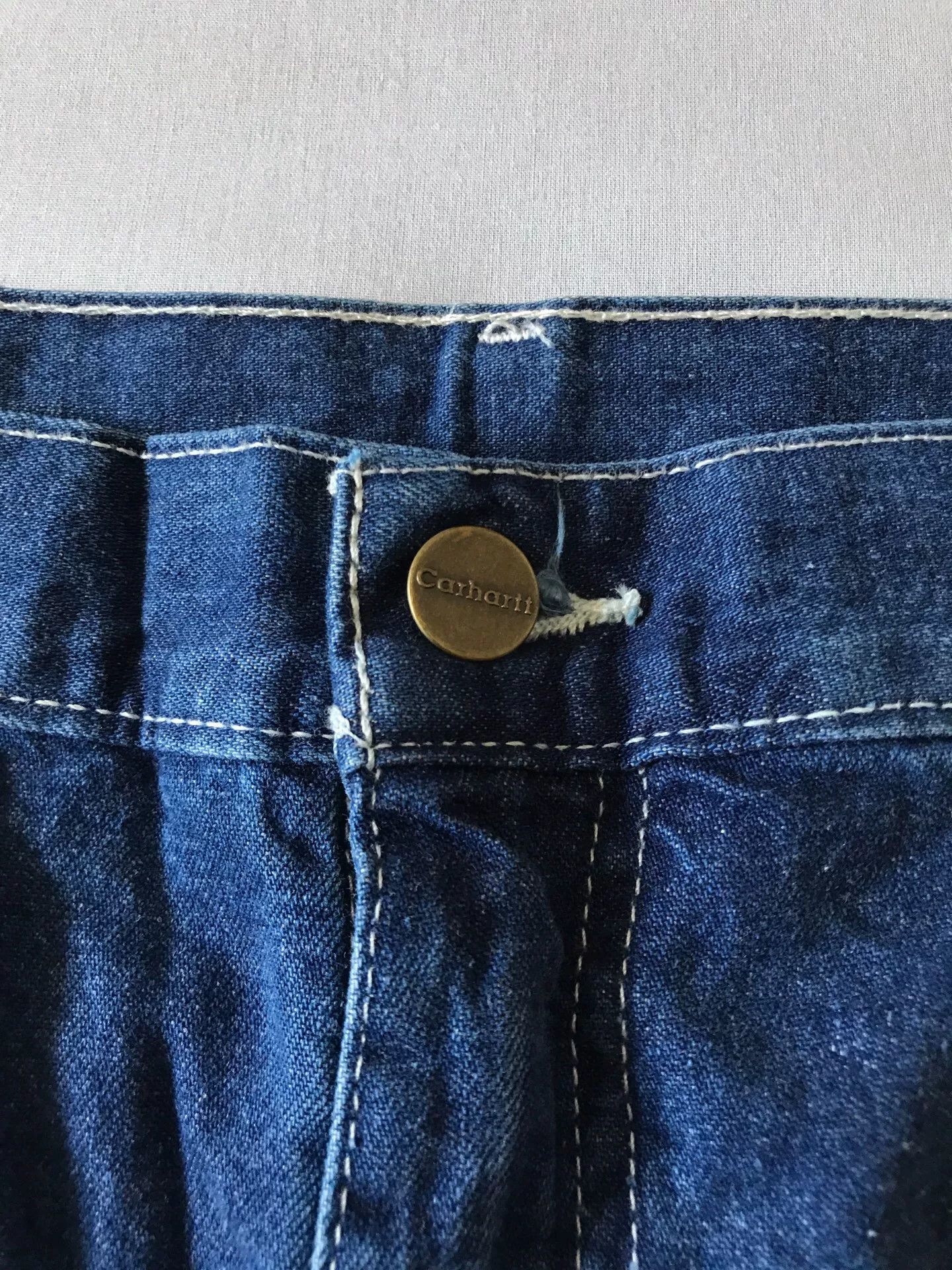 Carhartt Carhartt B28 DST Denim Work Shorts W36 Size US 36 / EU 52 - 6 Thumbnail