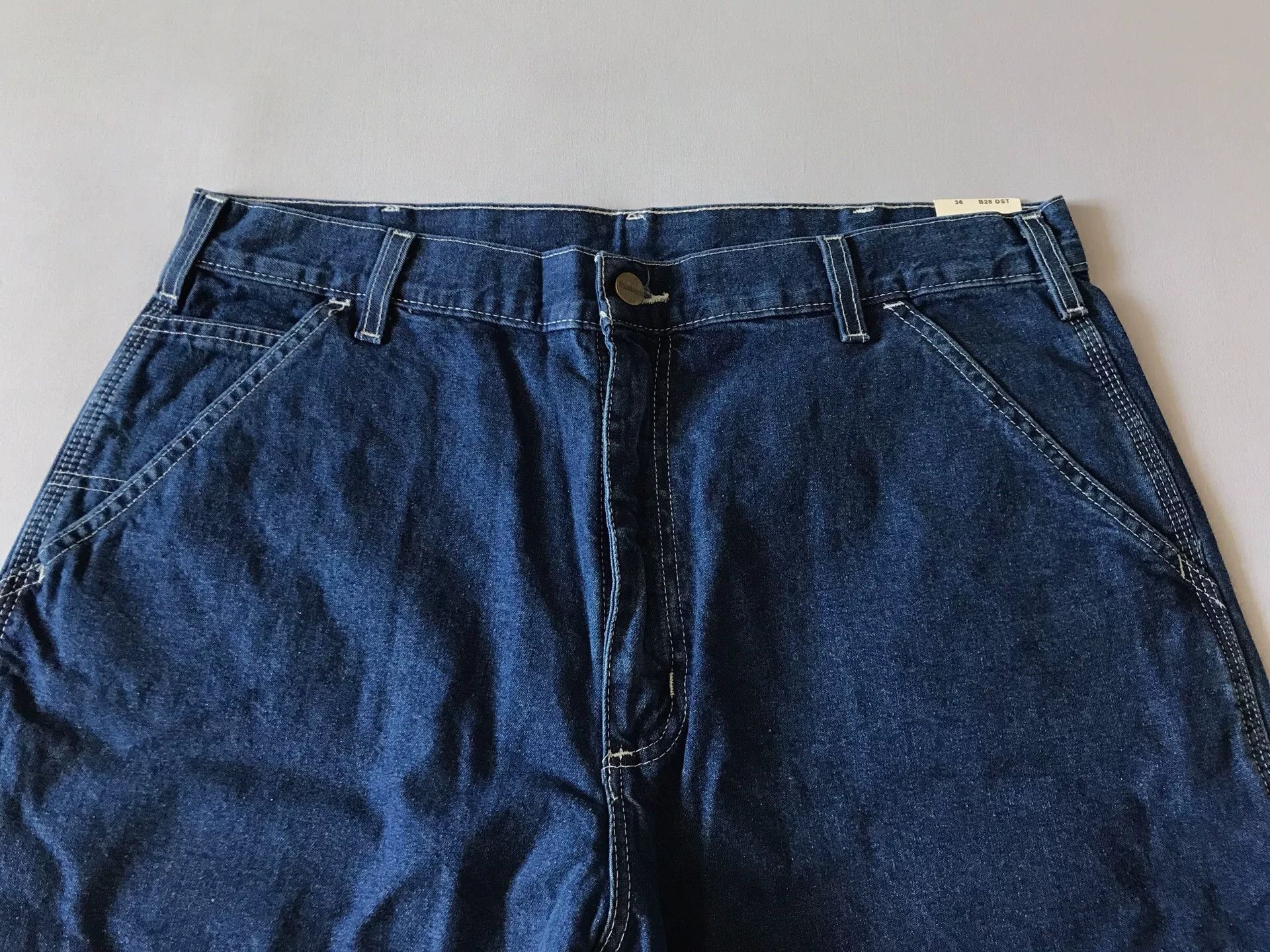 Carhartt Carhartt B28 DST Denim Work Shorts W36 Size US 36 / EU 52 - 4 Thumbnail
