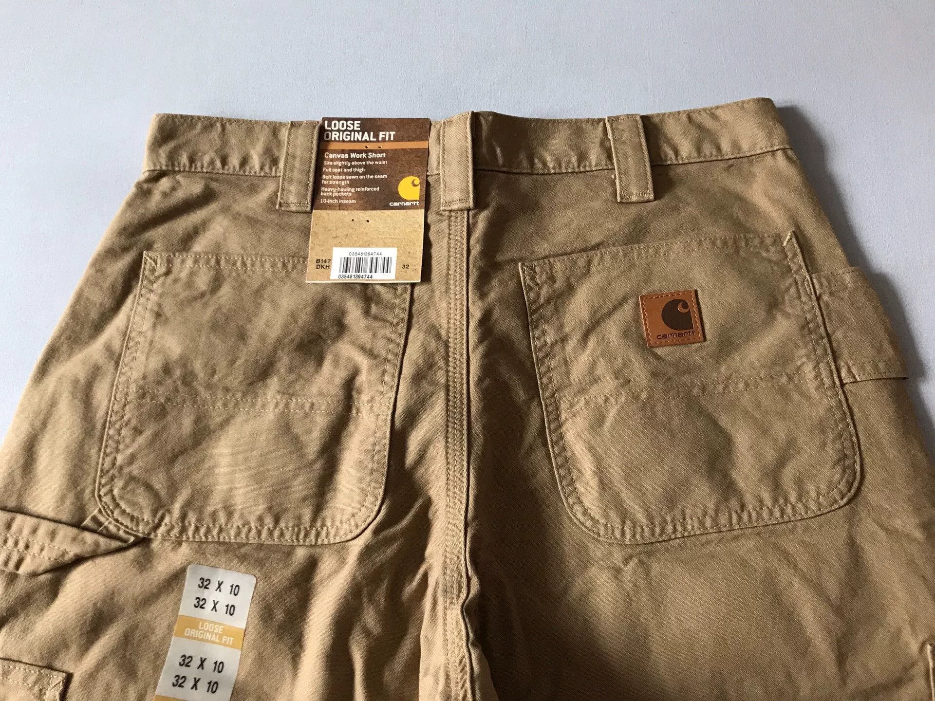 Carhartt Carhartt B147 Canvas Work Short Size US 32 / EU 48 - 3 Thumbnail