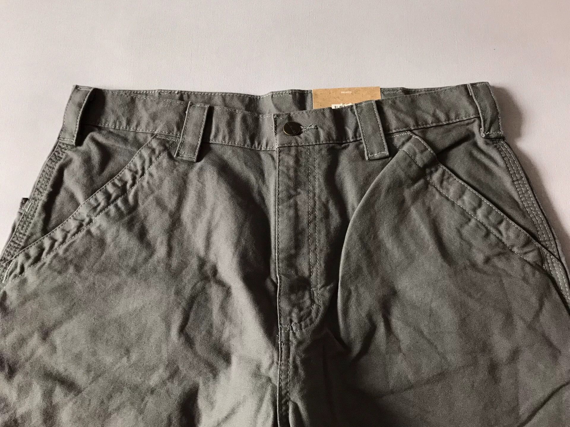 Carhartt Carhartt B147 Washed Canvas Work Shorts Size US 34 / EU 50 - 4 Thumbnail