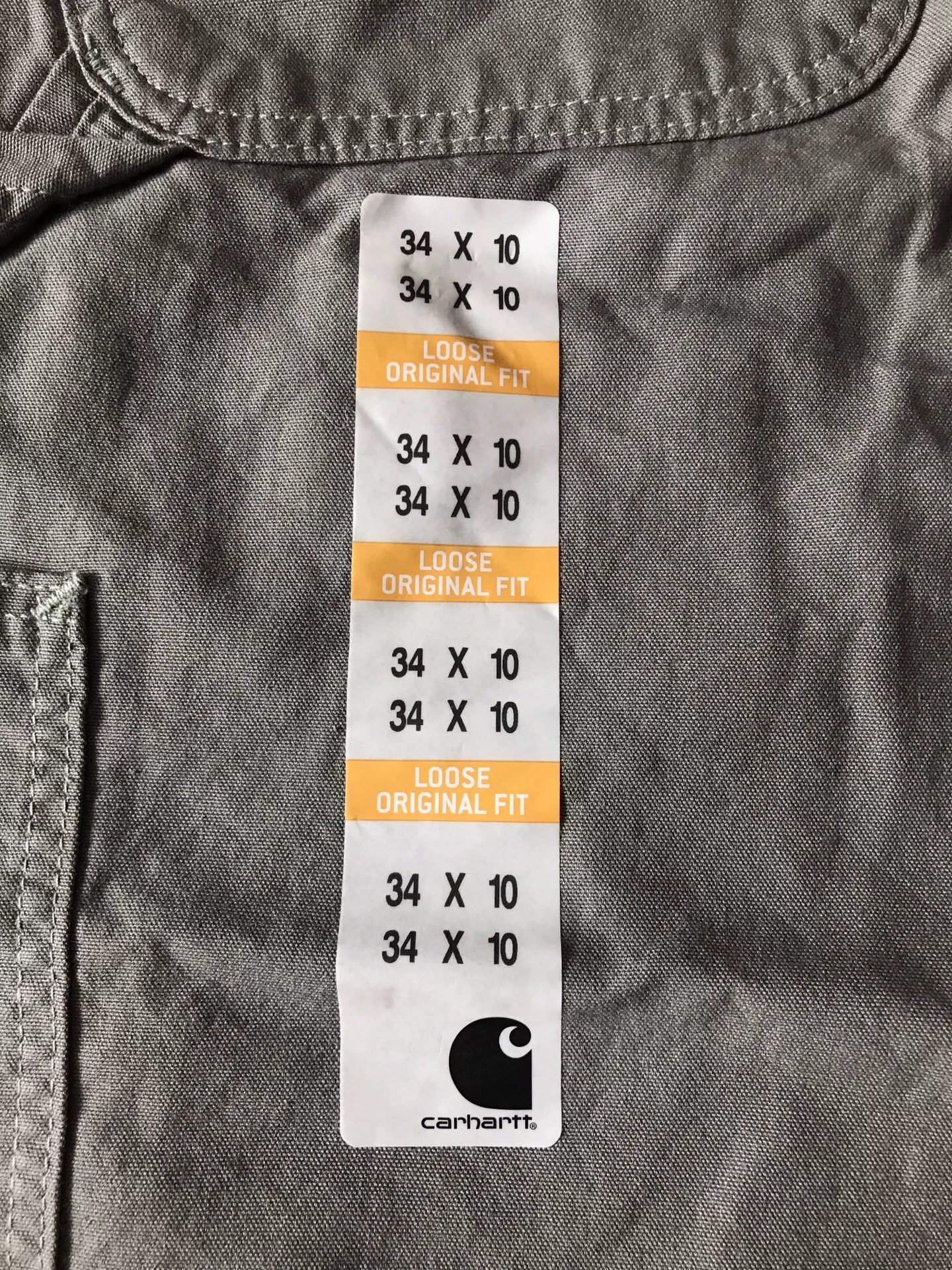 Carhartt Carhartt B147 Washed Canvas Work Shorts Size US 34 / EU 50 - 7 Thumbnail