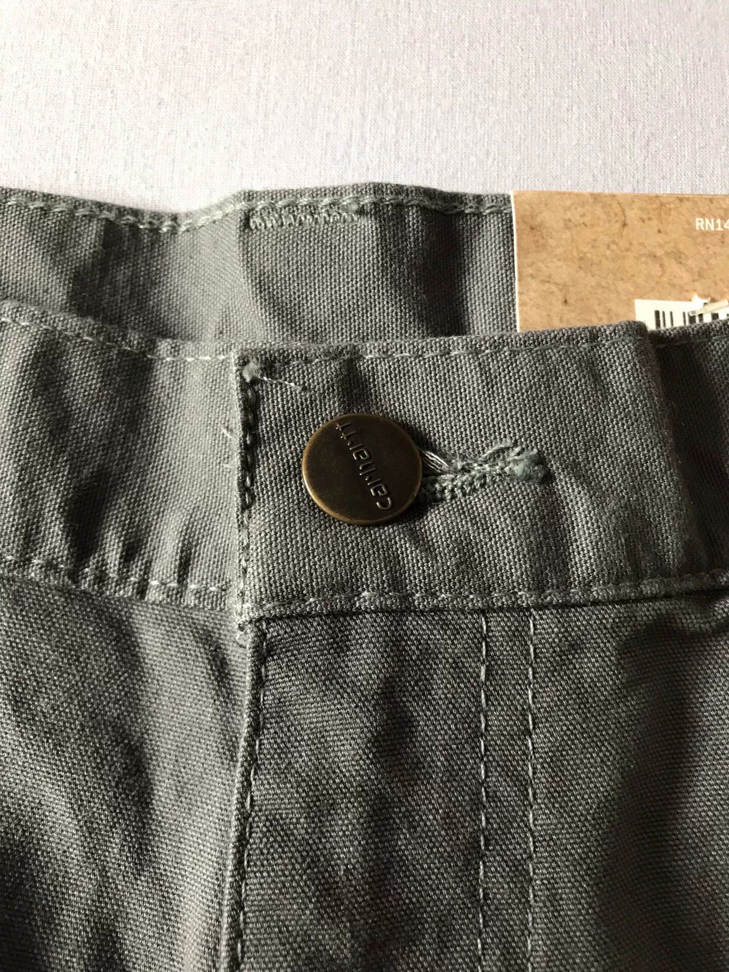 Carhartt Carhartt B147 Washed Canvas Work Shorts Size US 34 / EU 50 - 6 Thumbnail