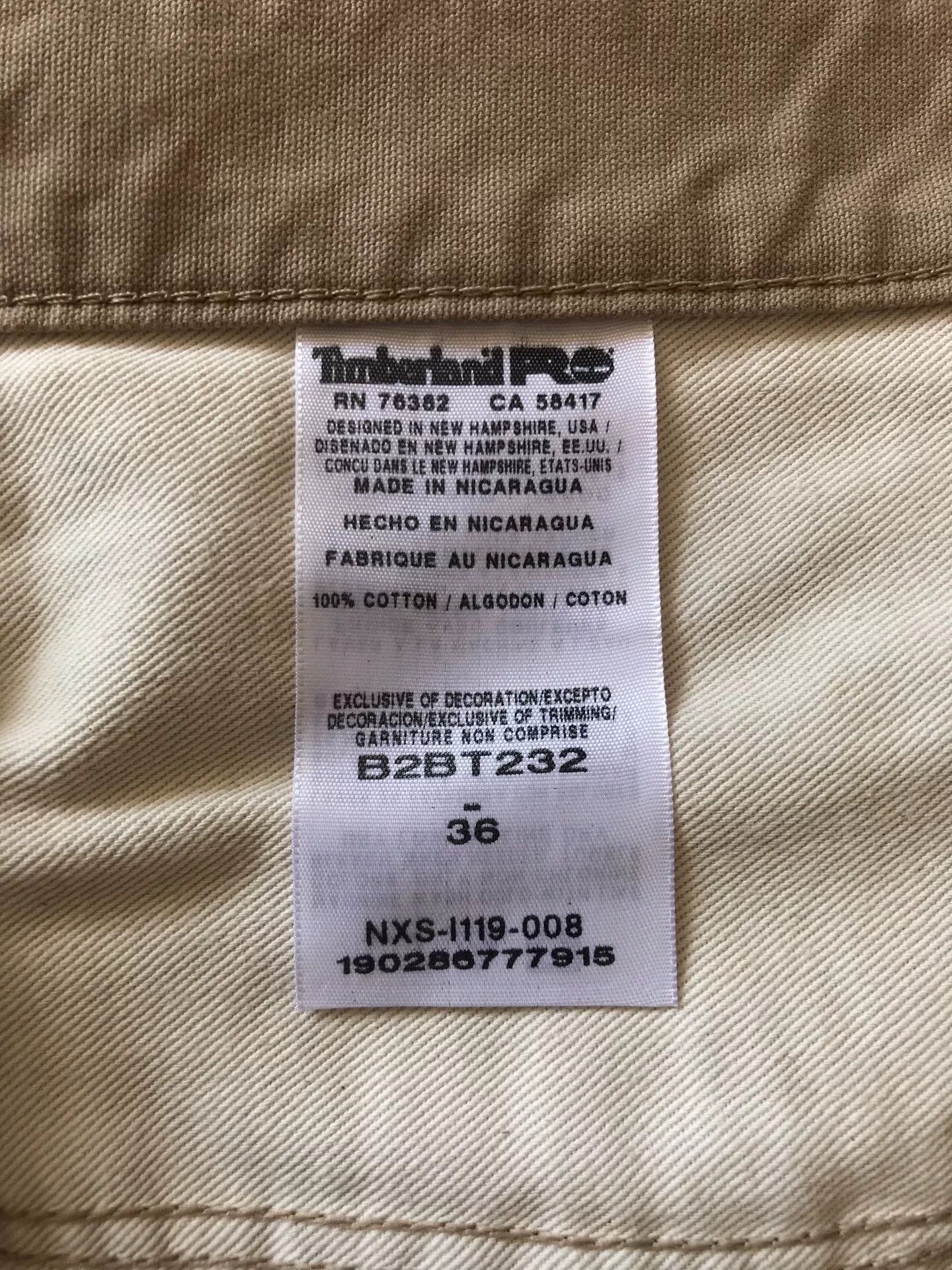 Timberland Timberland PRO Canvas Work Shorts W36 Size US 36 / EU 52 - 9 Thumbnail