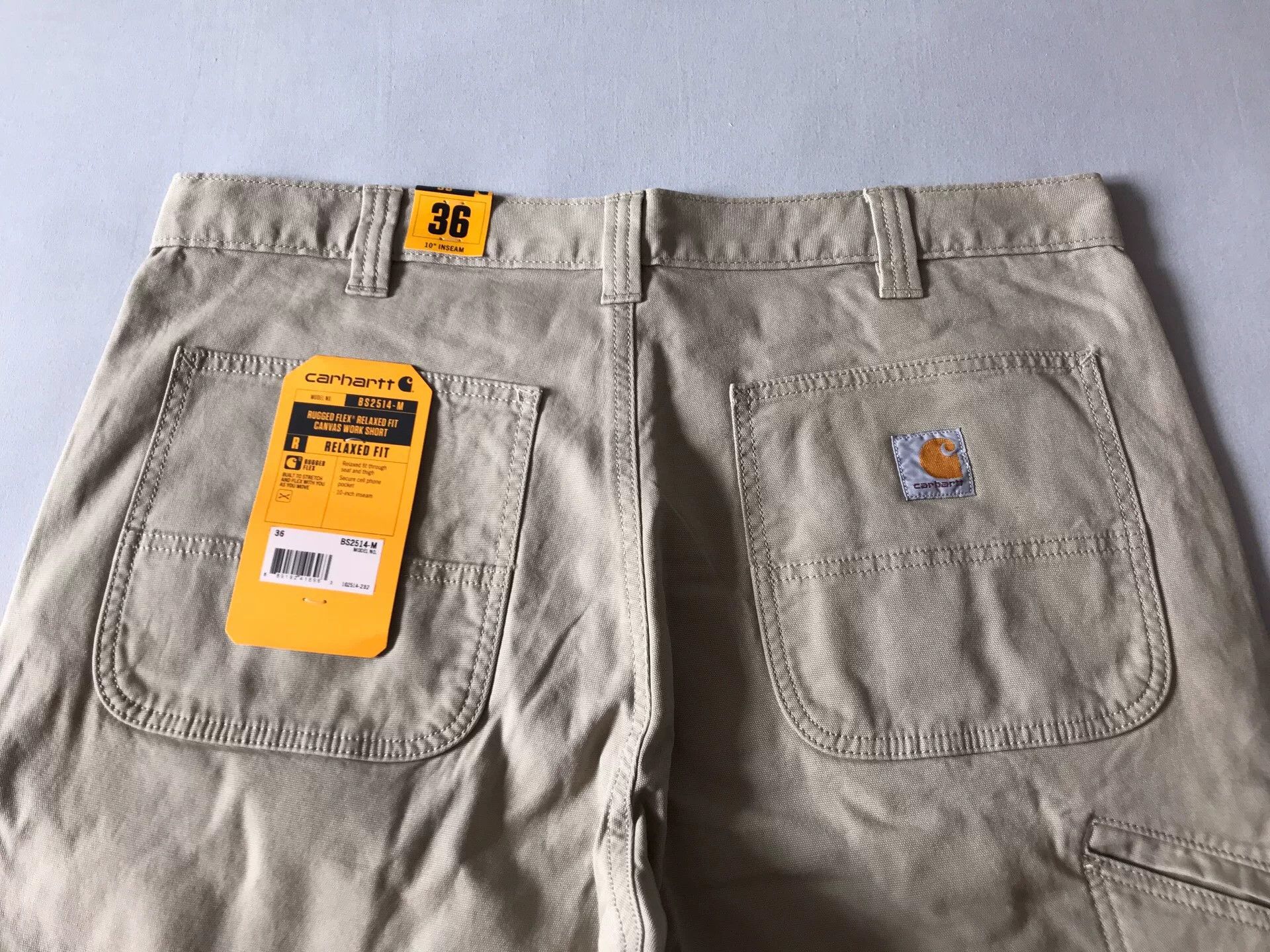 Carhartt Carhartt 102514 W36 Work Shorts Size US 36 / EU 52 - 3 Thumbnail