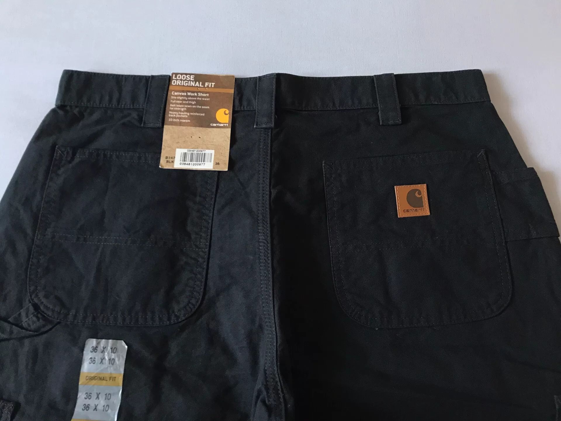 Carhartt Carhartt B147 Canvas Work Shorts Size US 36 / EU 52 - 3 Thumbnail
