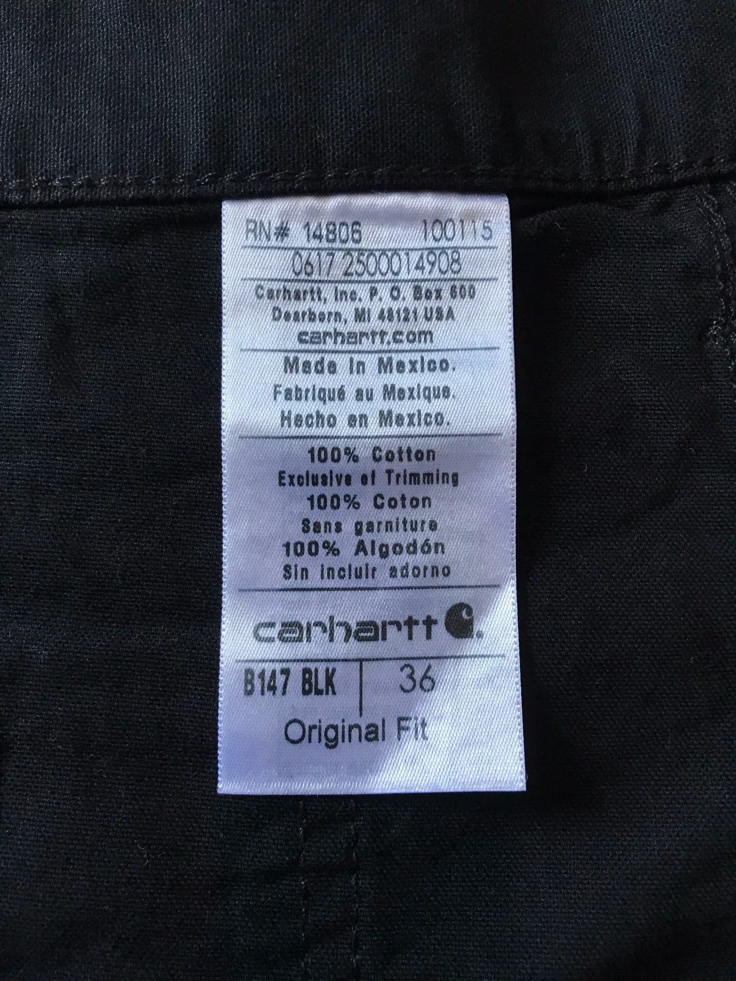 Carhartt Carhartt B147 Canvas Work Shorts Size US 36 / EU 52 - 9 Thumbnail