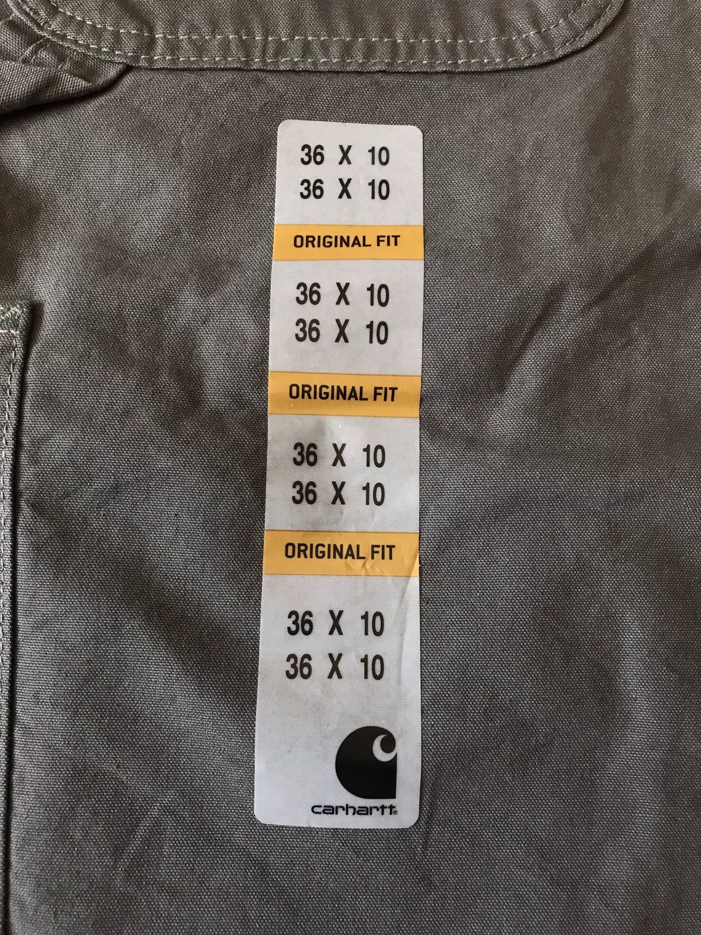 Carhartt Carhartt B147 FAT Work Shorts Size US 36 / EU 52 - 7 Thumbnail