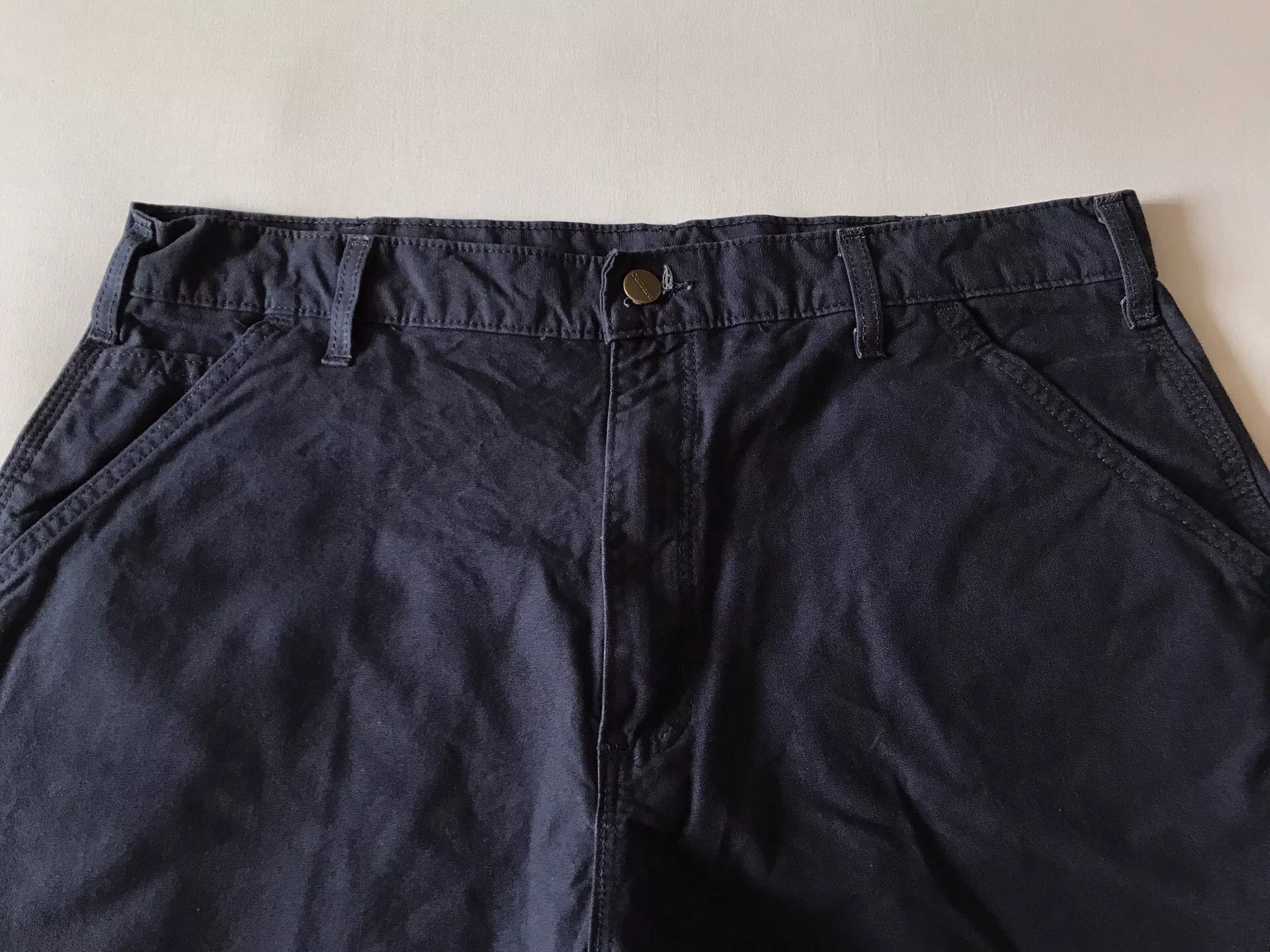 Carhartt Carhartt B144 Navy Work Short W36 Size US 36 / EU 52 - 4 Thumbnail