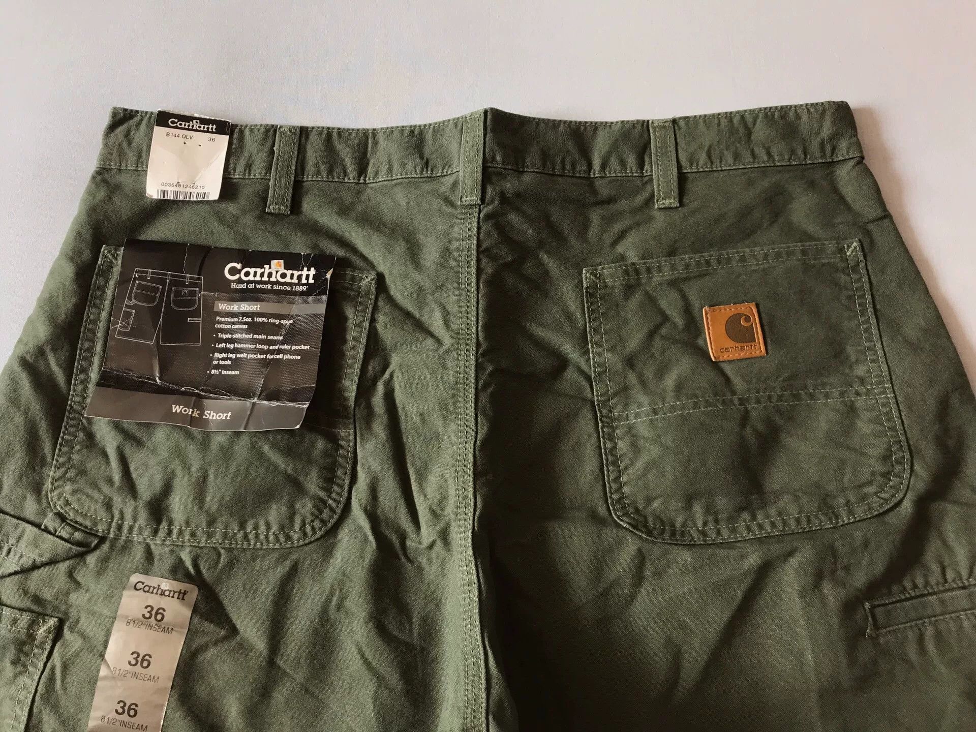 Carhartt Carhartt B144 Work Short W36 Size US 36 / EU 52 - 3 Thumbnail
