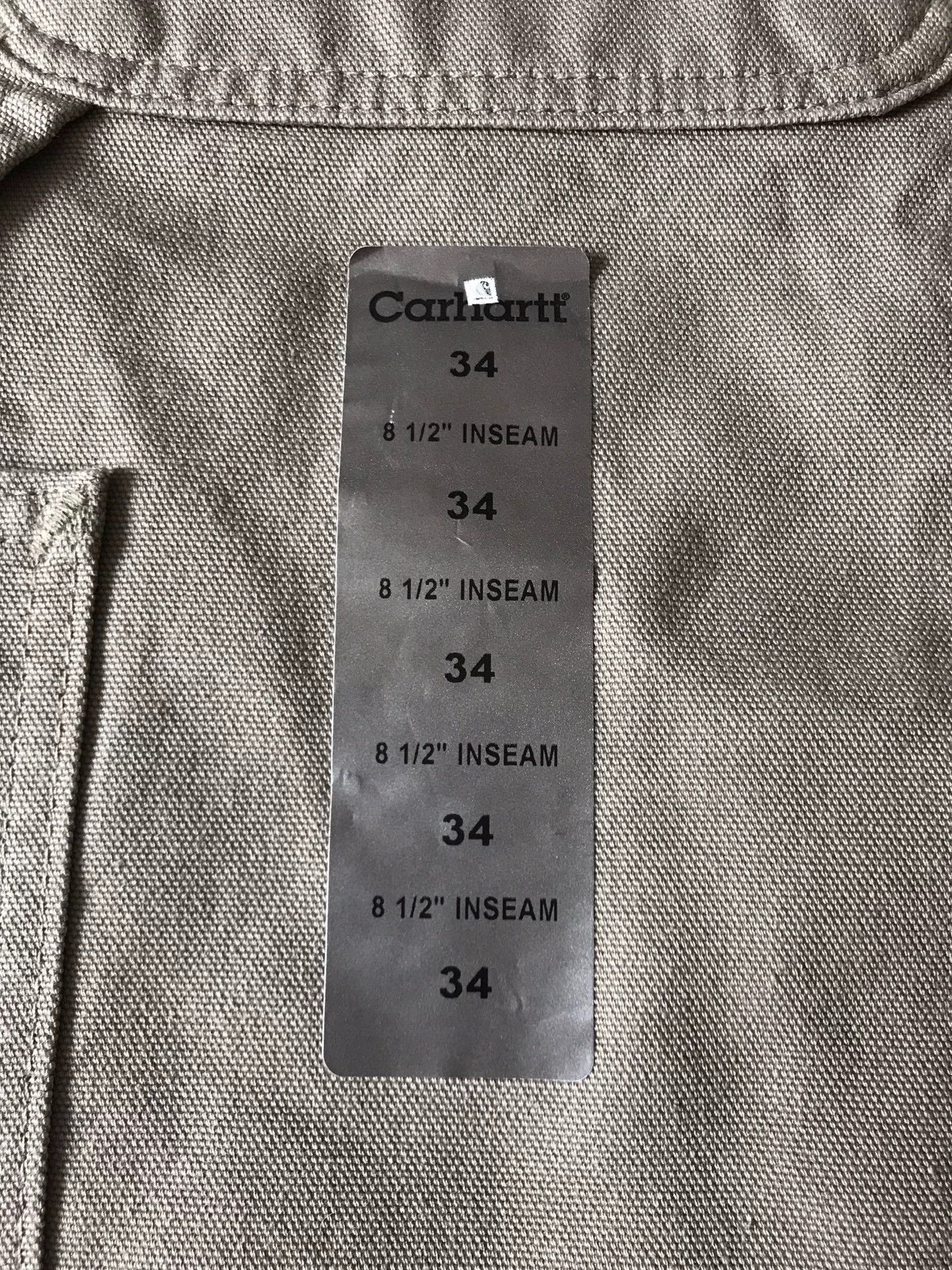 Carhartt Carhartt B25 DES Washed Canvas Work Shorts Size US 34 / EU 50 - 7 Thumbnail