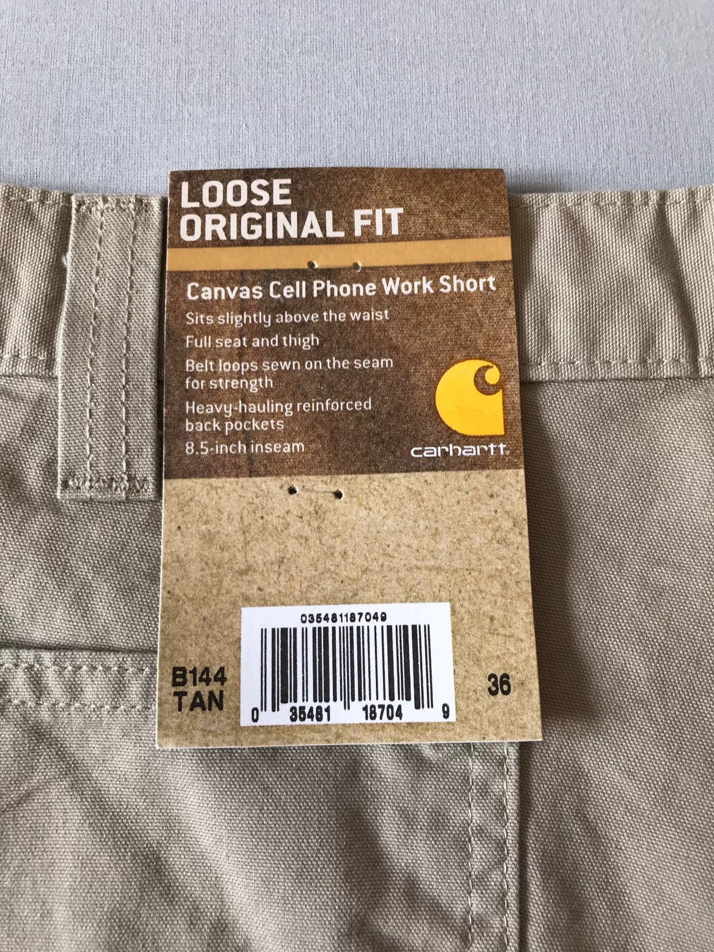 Carhartt Carhartt B144 Tan Cargo Shorts Size US 36 / EU 52 - 8 Thumbnail
