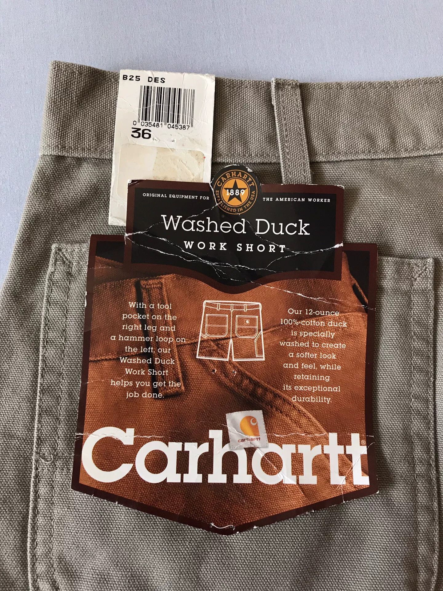 Carhartt Carhartt B25 DES Cargo Shorts Size US 36 / EU 52 - 8 Thumbnail