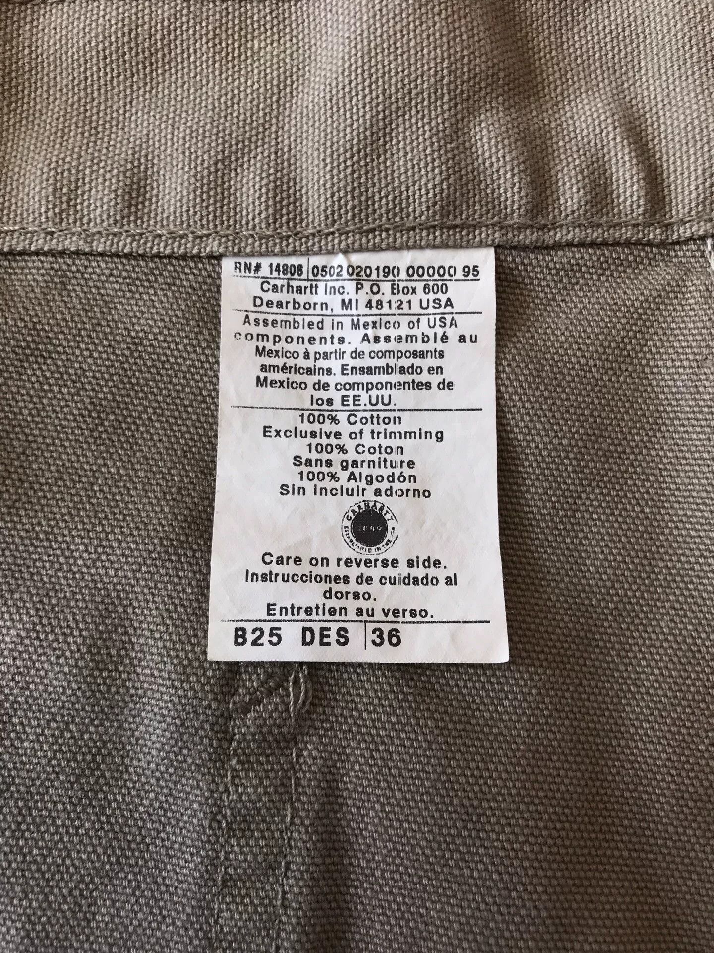 Carhartt Carhartt B25 DES Cargo Shorts Size US 36 / EU 52 - 9 Thumbnail