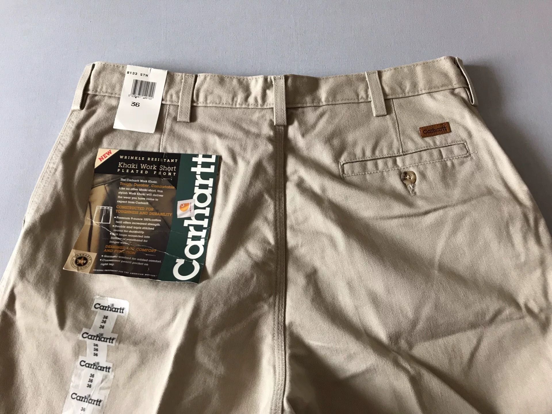 Carhartt Carhartt B133 STN Work Shorts Size US 36 / EU 52 - 3 Thumbnail