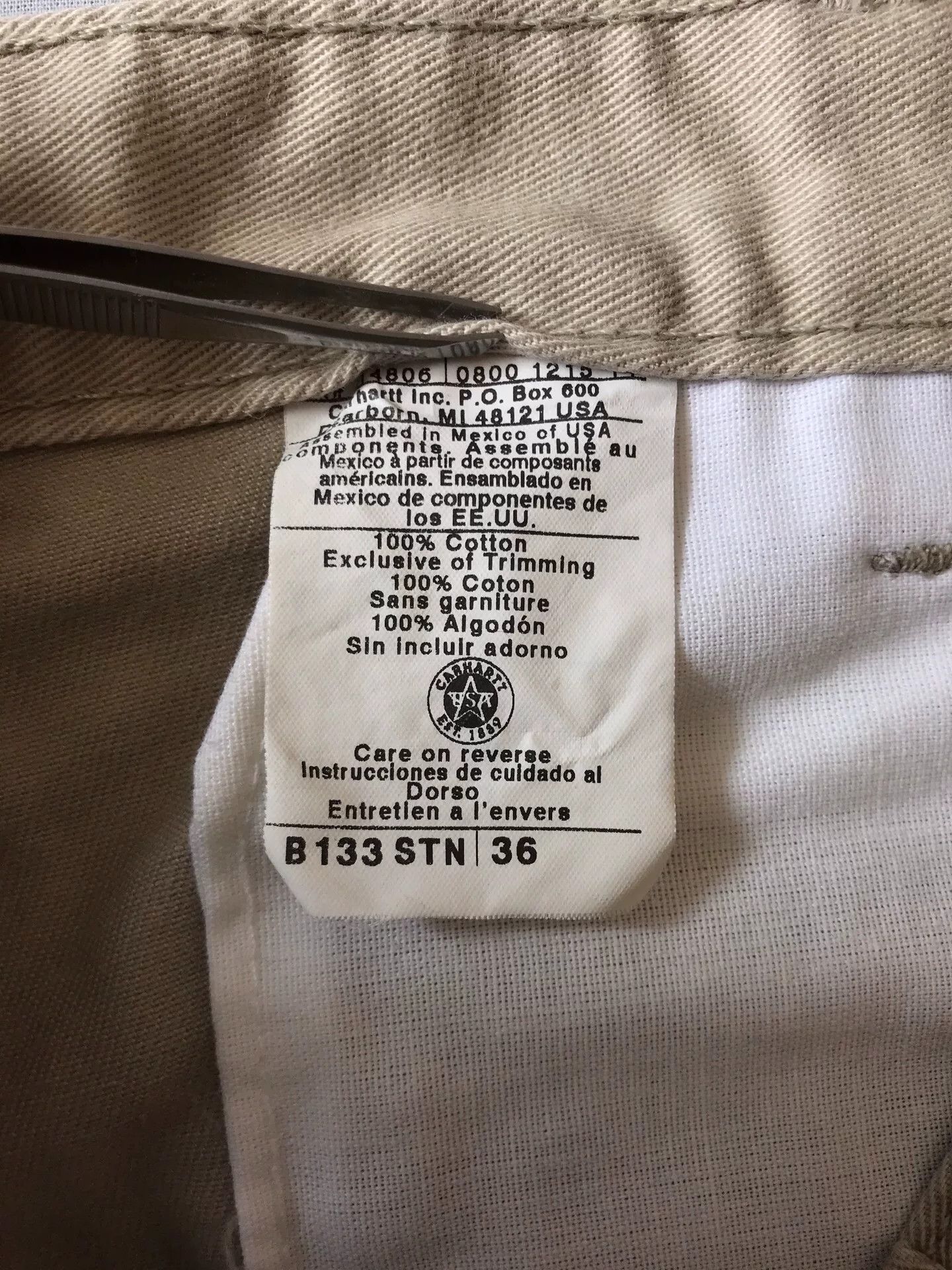 Carhartt Carhartt B133 STN Work Shorts Size US 36 / EU 52 - 9 Thumbnail