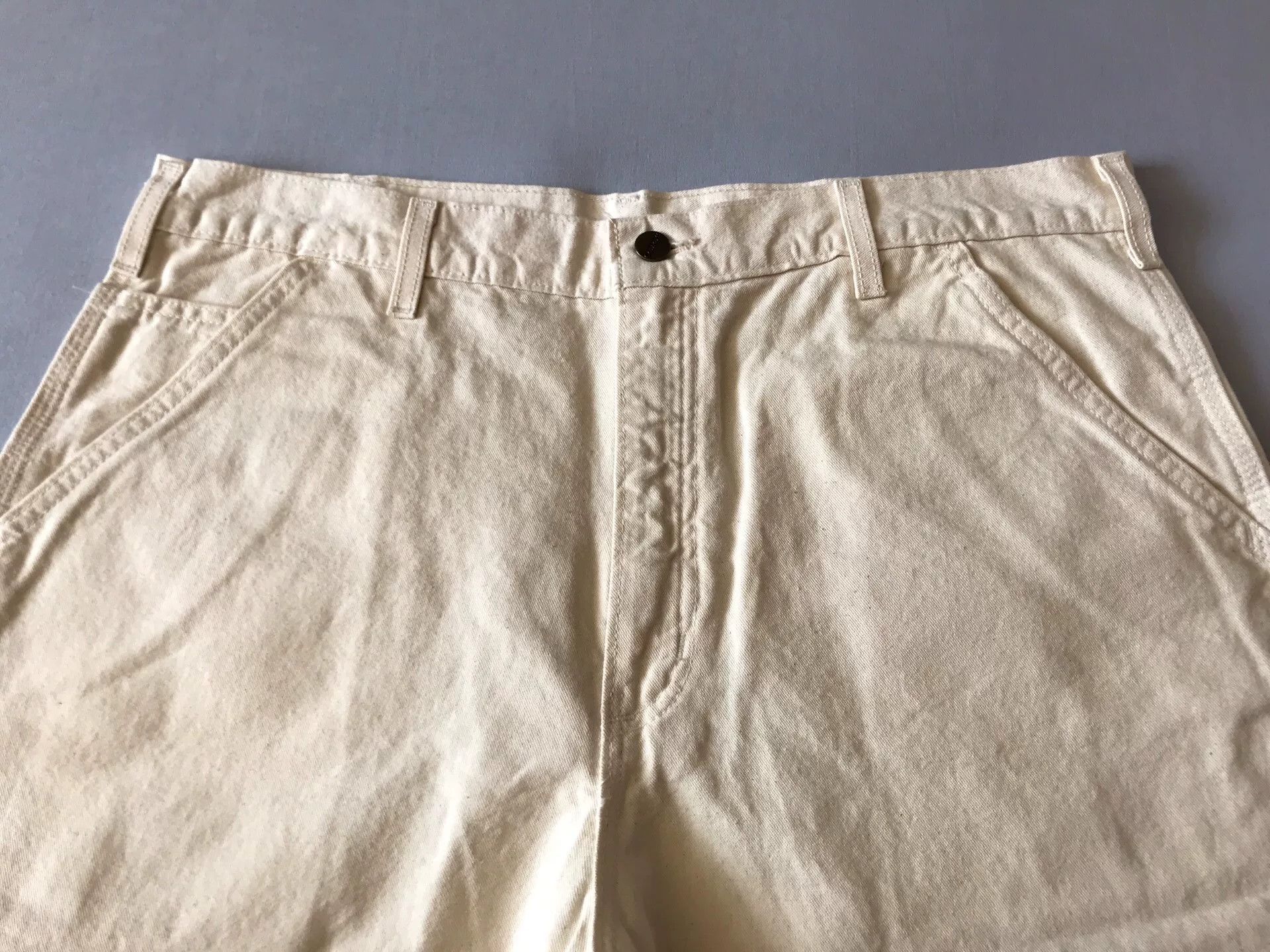 Carhartt Carhartt Washed Canvas Work Shorts Size US 36 / EU 52 - 4 Thumbnail