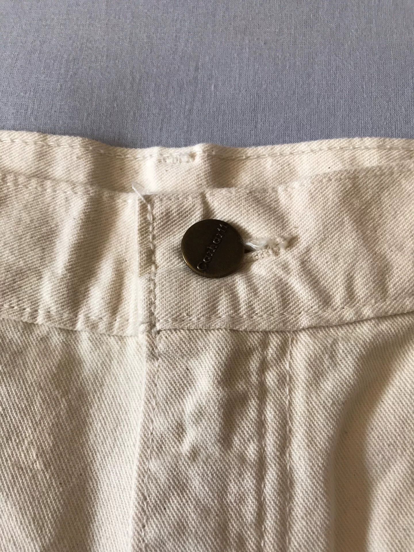Carhartt Carhartt Washed Canvas Work Shorts Size US 36 / EU 52 - 6 Thumbnail
