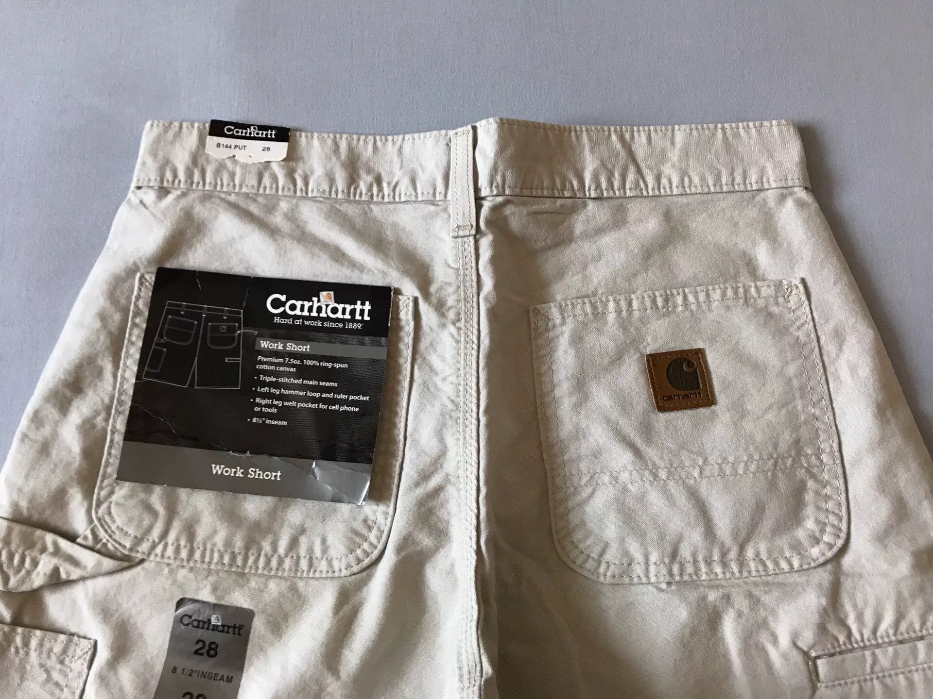 Carhartt Carhartt B144 W28 Work Shorts Size US 28 / EU 44 - 3 Thumbnail