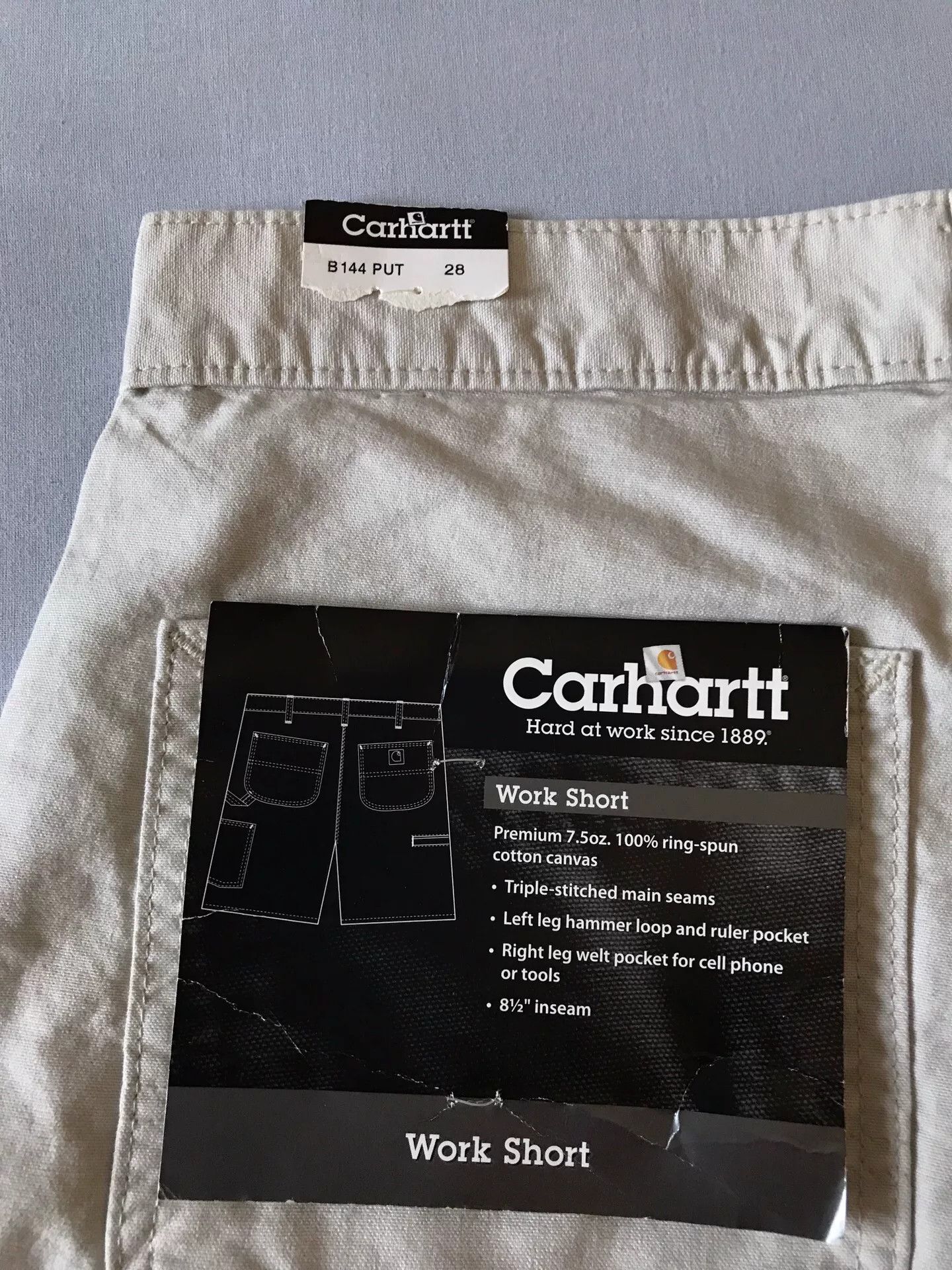 Carhartt Carhartt B144 W28 Work Shorts Size US 28 / EU 44 - 8 Thumbnail