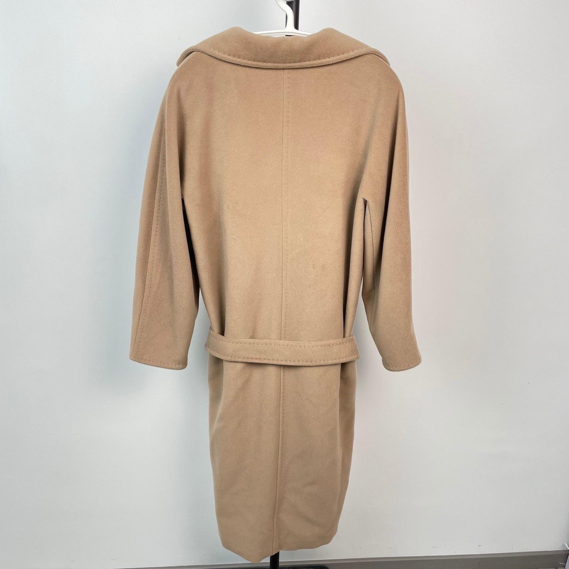 Max Mara Max Mara Wool Brown Coat 36 Women Size S / US 4 / IT 40 - 2 Thumbnail