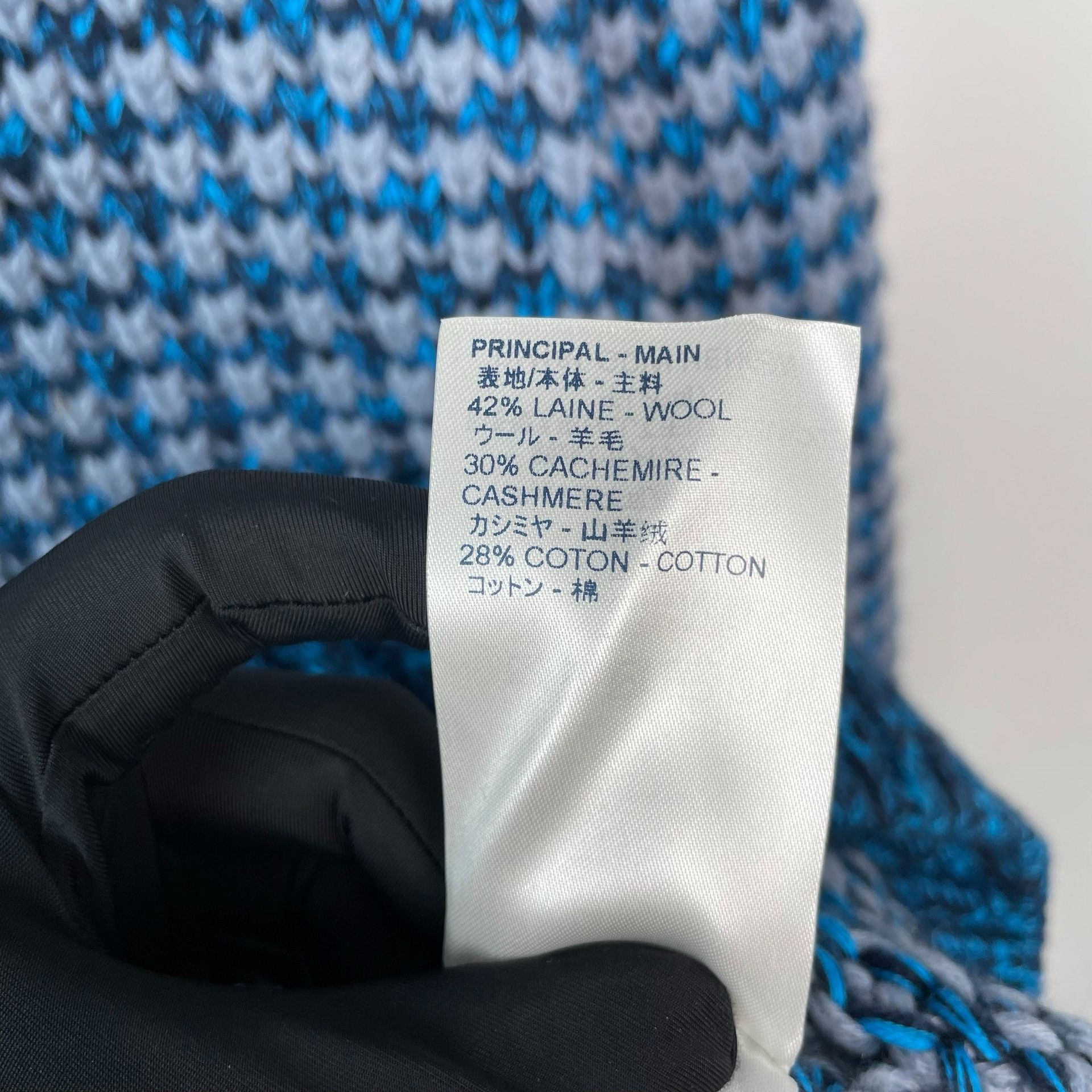 Louis Vuitton Louis Vuitton Blue Sweater XS Men Size US XS / EU 42 / 0 - 7 Thumbnail