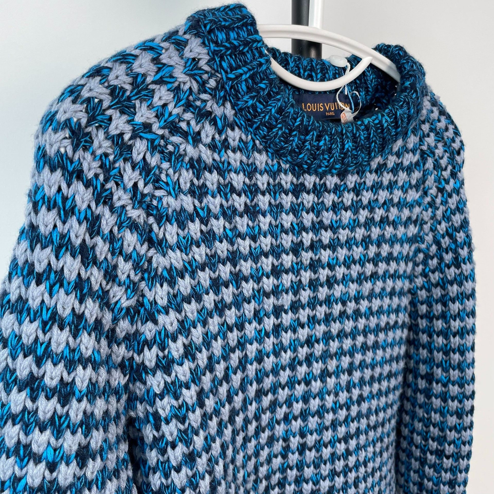 Louis Vuitton Louis Vuitton Blue Sweater XS Men Size US XS / EU 42 / 0 - 3 Thumbnail