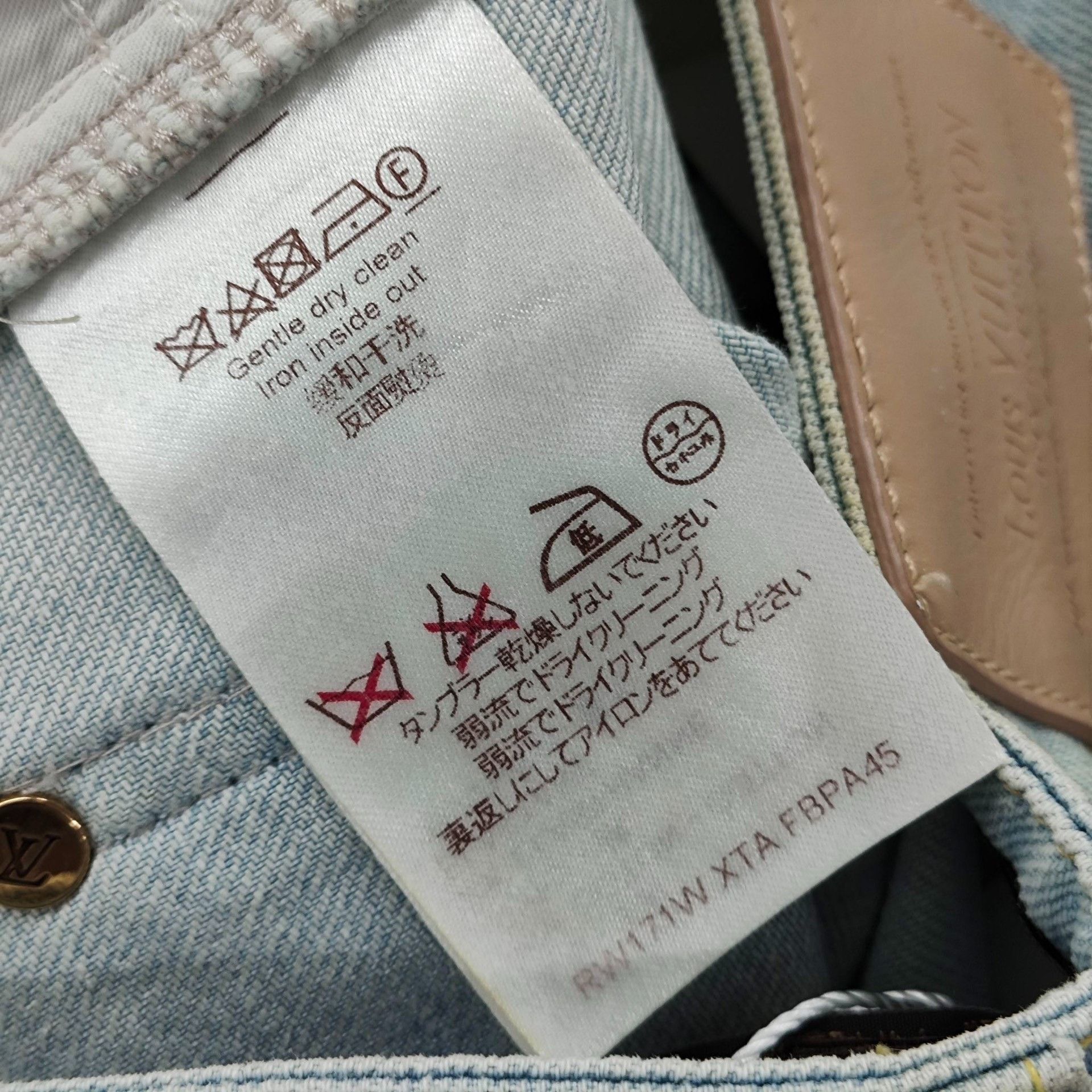 Louis Vuitton Louis Vuitton Blue Denim Jeans 36 Men Size US 36 / EU 52 - 6 Thumbnail