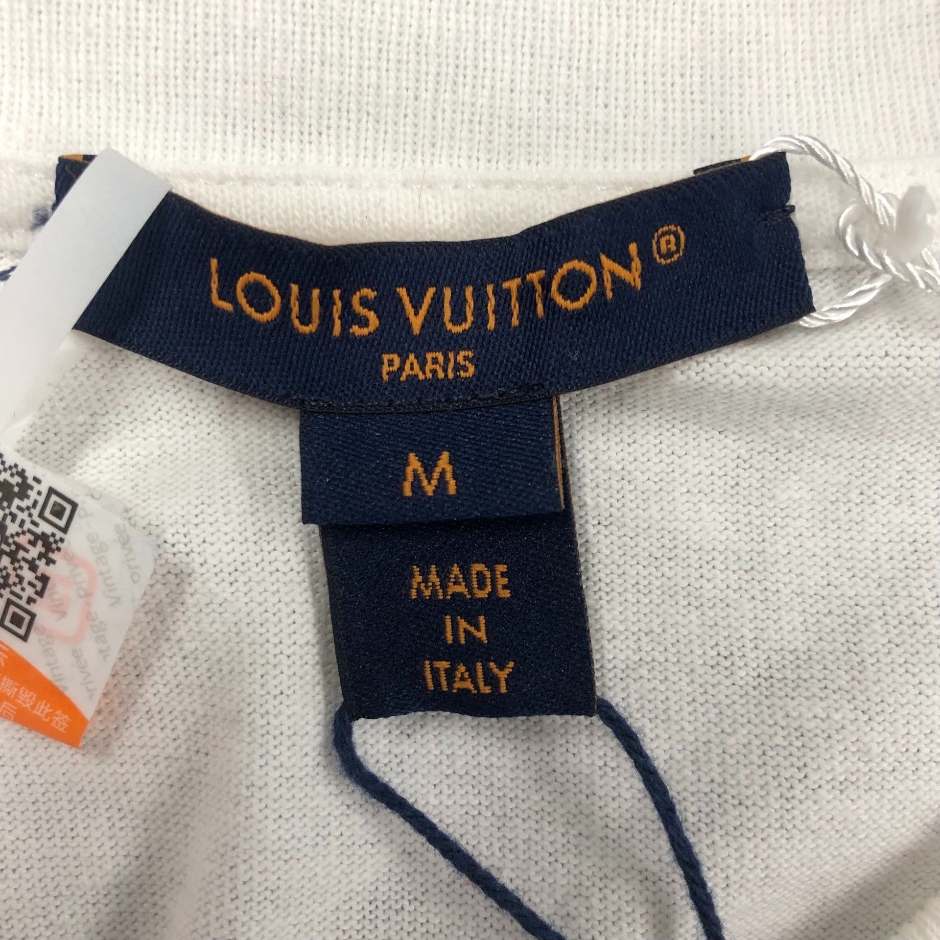 Louis Vuitton Louis Vuitton White T-Shirt M Women Size M / US 6-8 / IT 42-44 - 3 Thumbnail