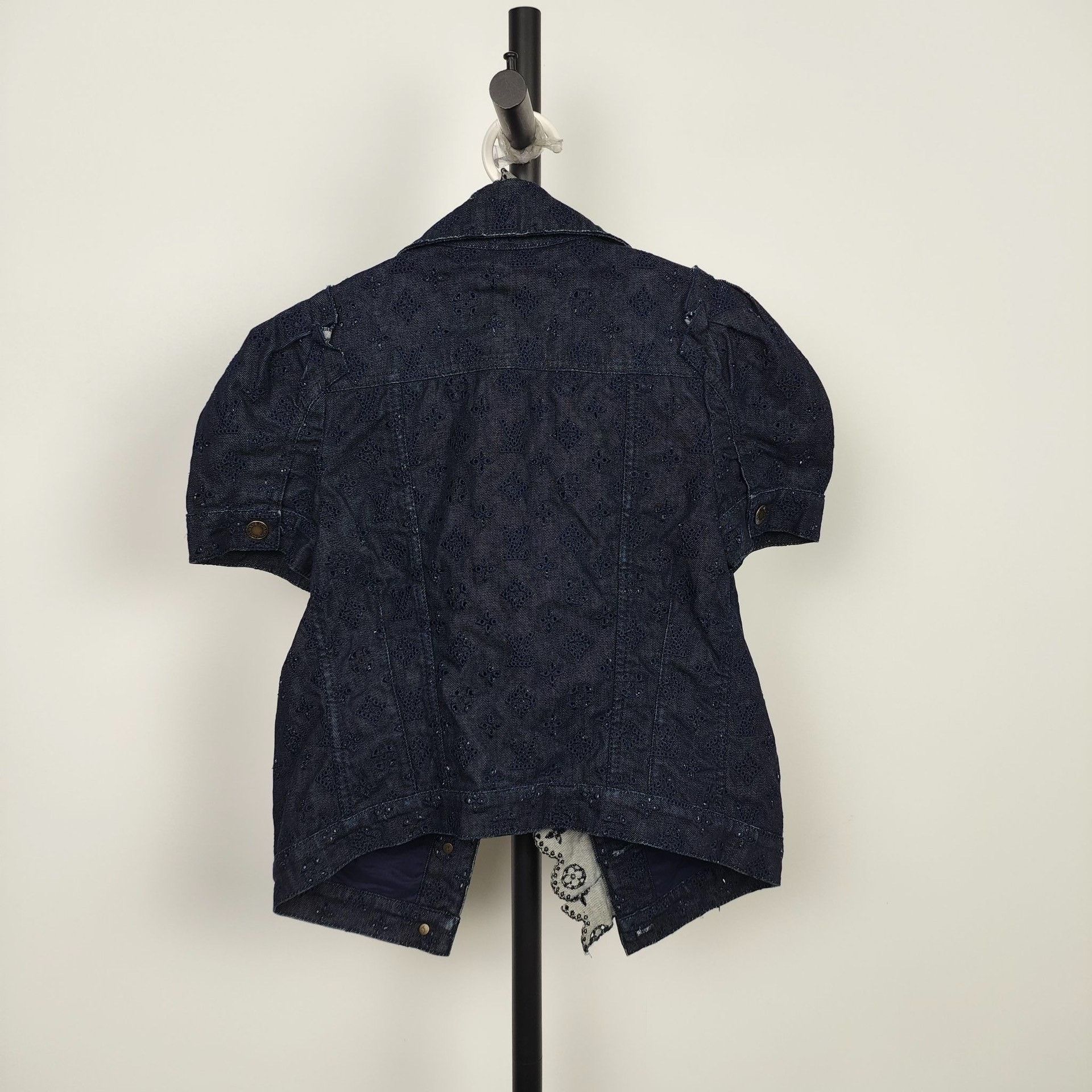 Louis Vuitton Louis Vuitton Blue Jacket 36 Women Size S / US 4 / IT 40 - 2 Thumbnail