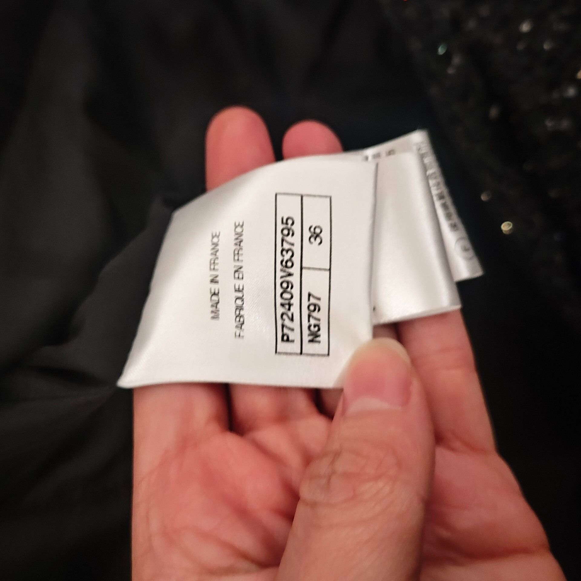 Chanel Chanel Black Light Jacket 36 Men Size US S / EU 44-46 / 1 - 8 Thumbnail