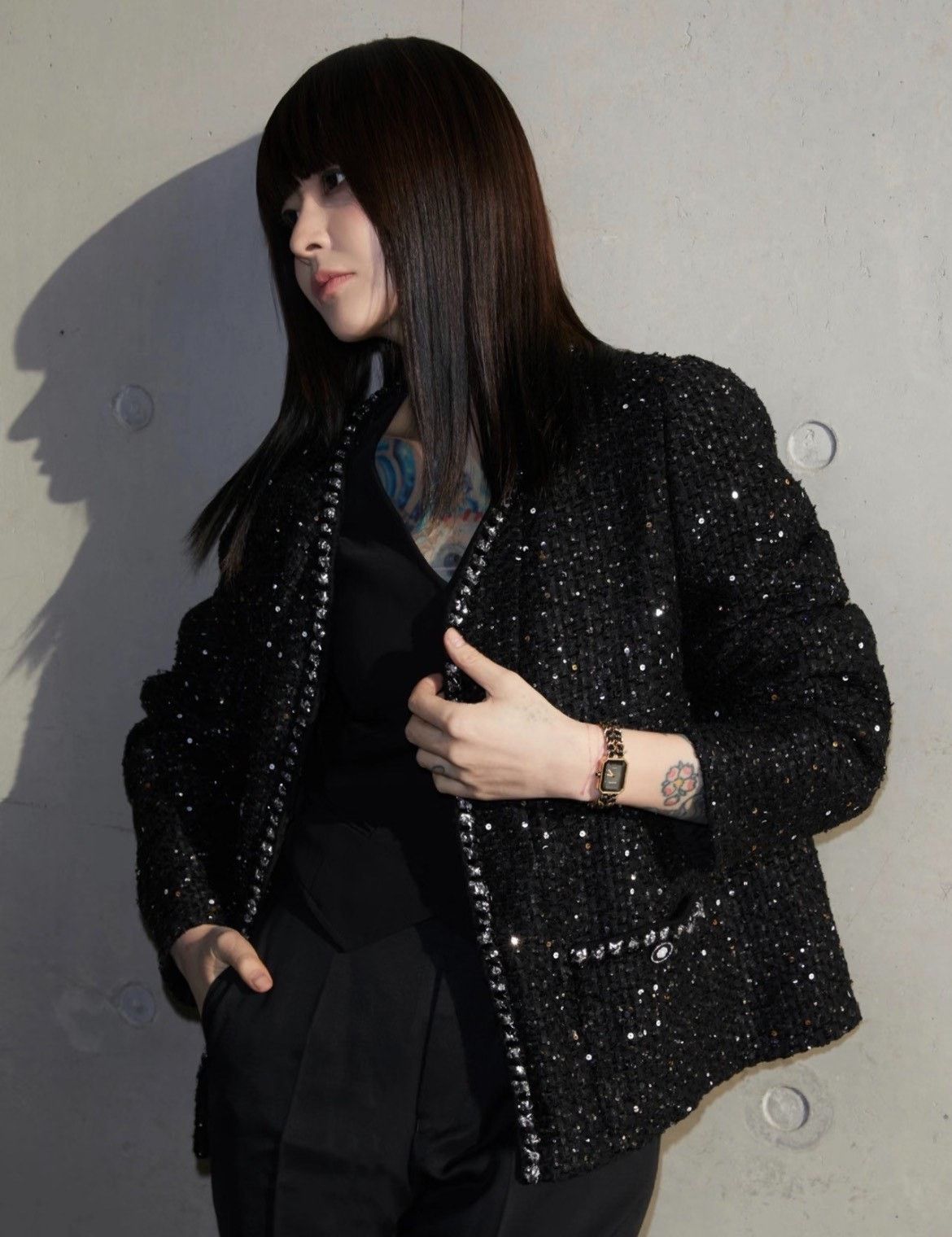 Chanel Chanel Black Light Jacket 36 Men Size US S / EU 44-46 / 1 - 3 Thumbnail