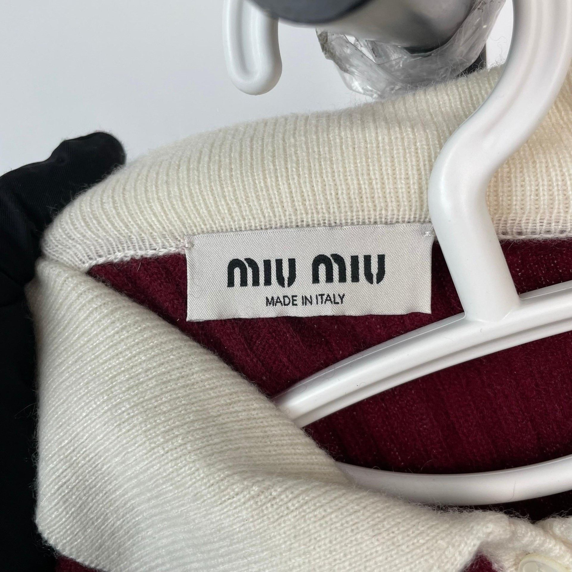Miu Miu Miu Miu Red Sweater 36 Women Size S / US 4 / IT 40 - 4 Thumbnail