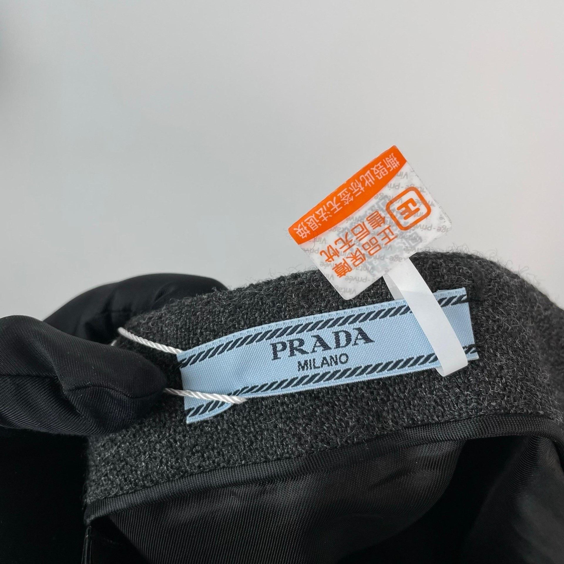 Prada Prada Wool Gray Skirt 38 Women Size 38" / US 16 / IT 52 - 6 Thumbnail