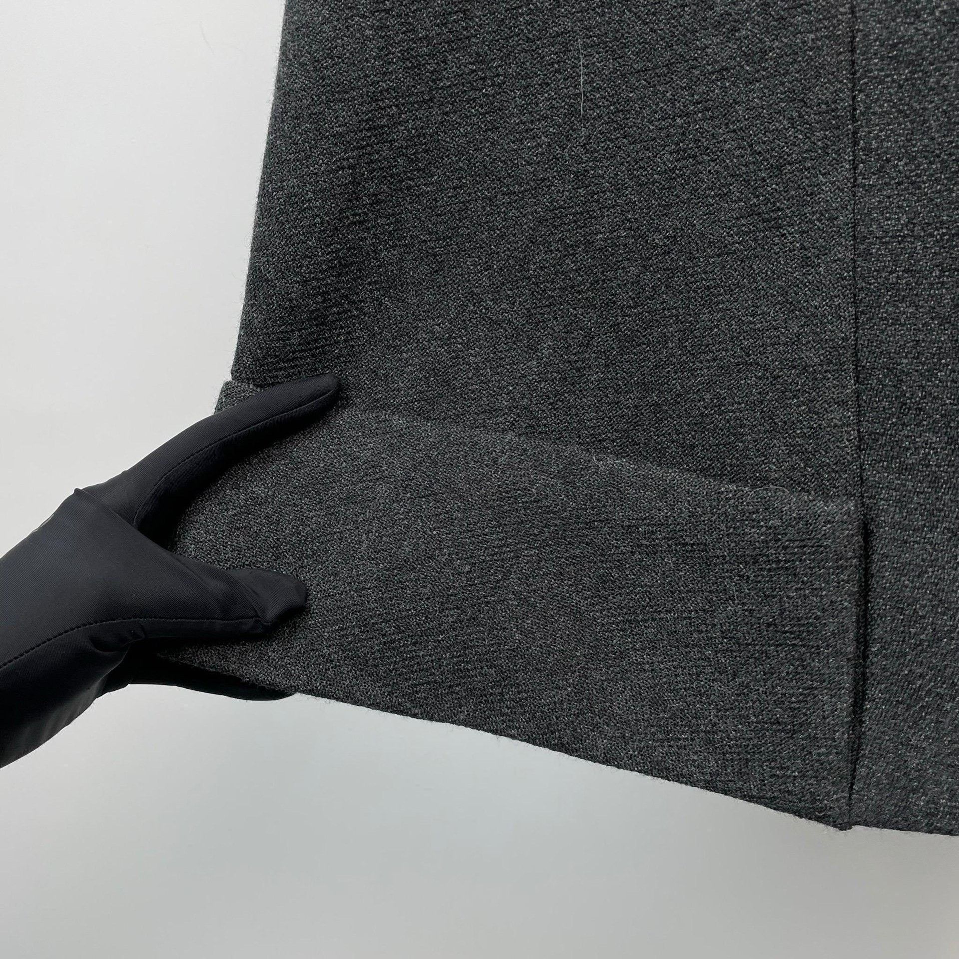 Prada Prada Wool Gray Skirt 38 Women Size 38" / US 16 / IT 52 - 5 Thumbnail