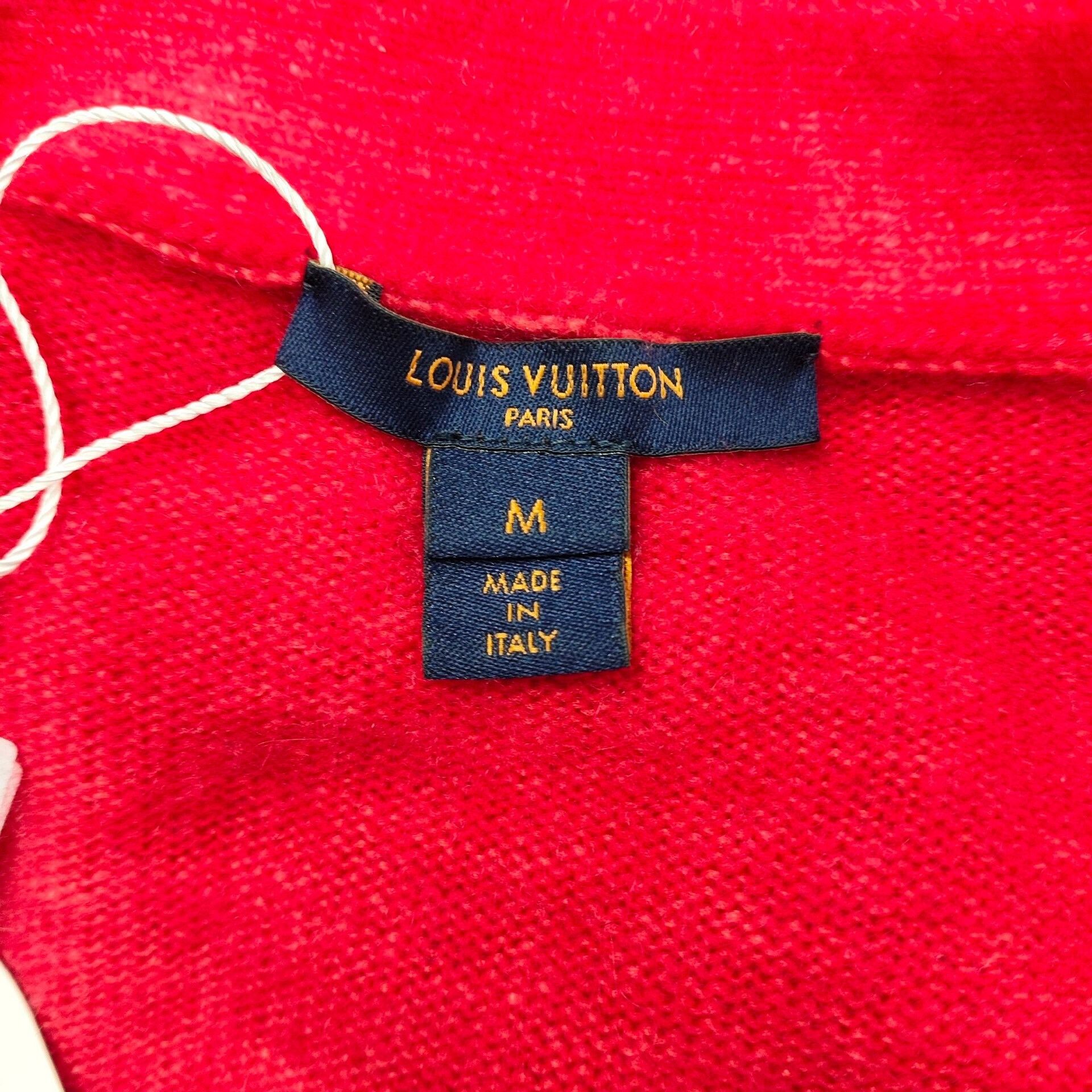 Louis Vuitton Louis Vuitton Red Sweater M Women Size ONE SIZE - 5 Thumbnail