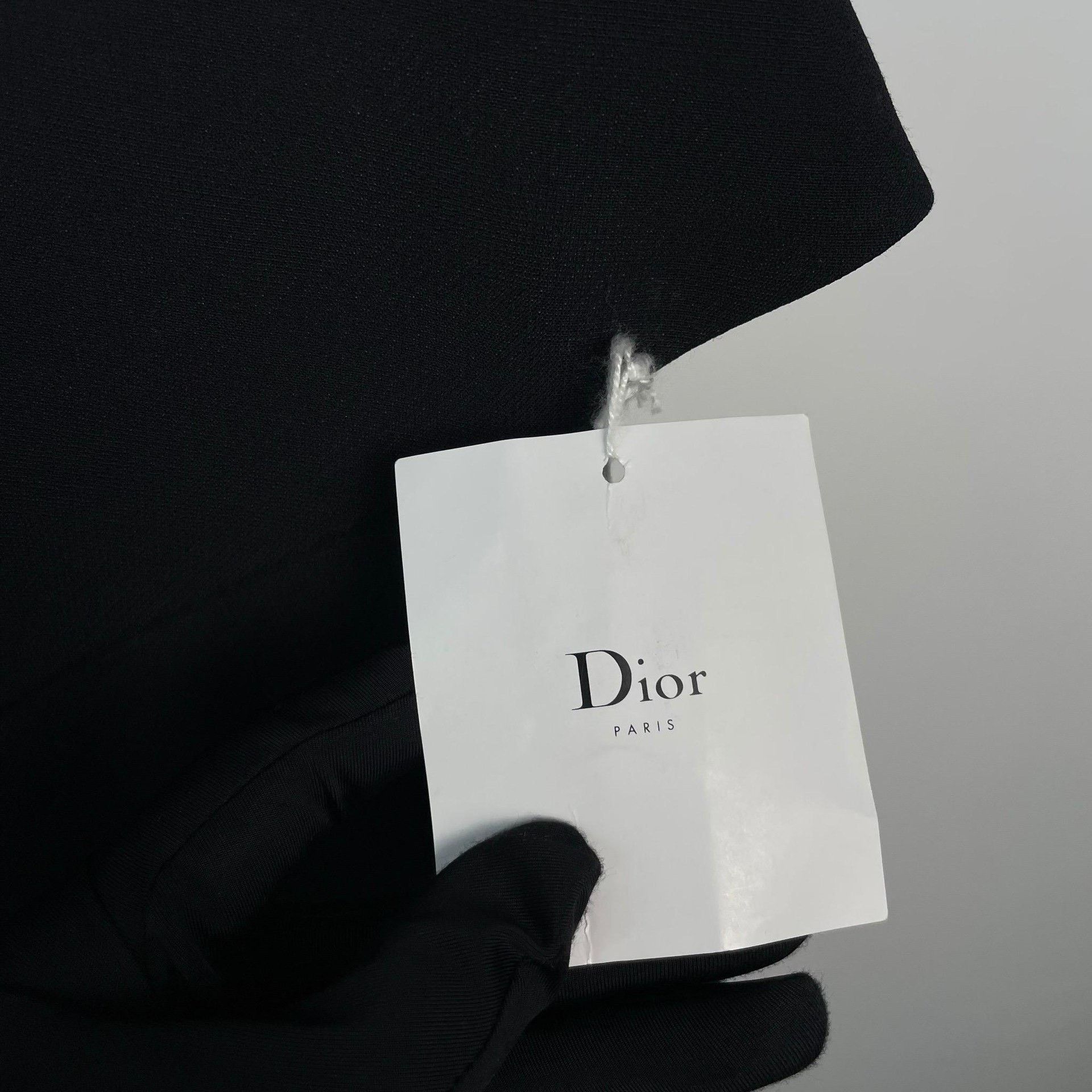 Dior Dior Embroidered Black Dress 34 Women Size XS / US 0-2 / IT 36-38 - 3 Thumbnail