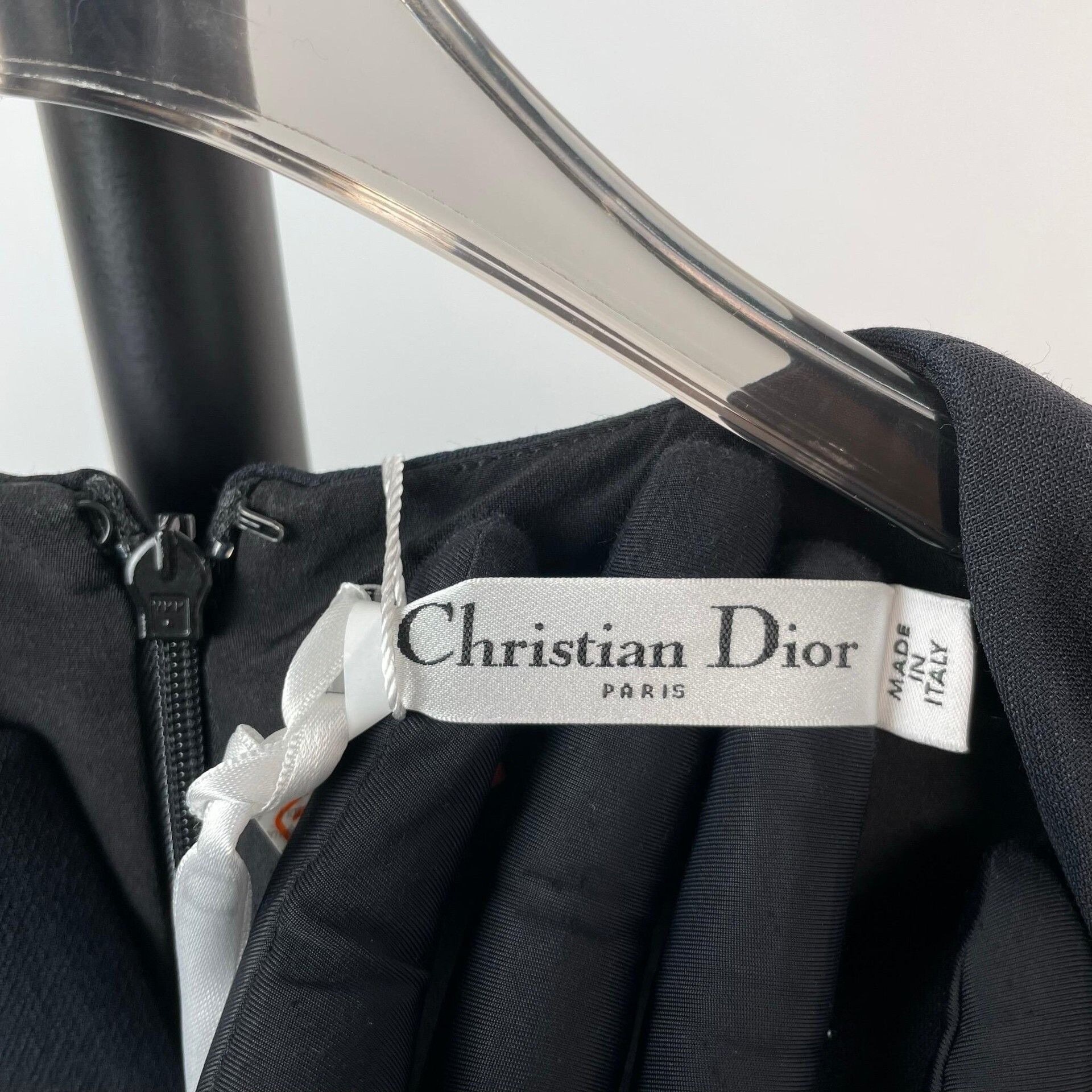 Dior Dior Embroidered Black Dress 34 Women Size XS / US 0-2 / IT 36-38 - 6 Thumbnail