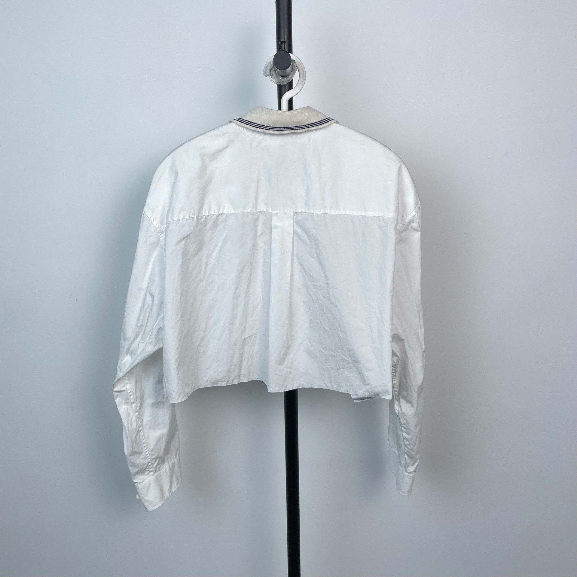 Miu Miu Miu Miu White Button Up 25 Women Size XS / US 0-2 / IT 36-38 - 2 Thumbnail