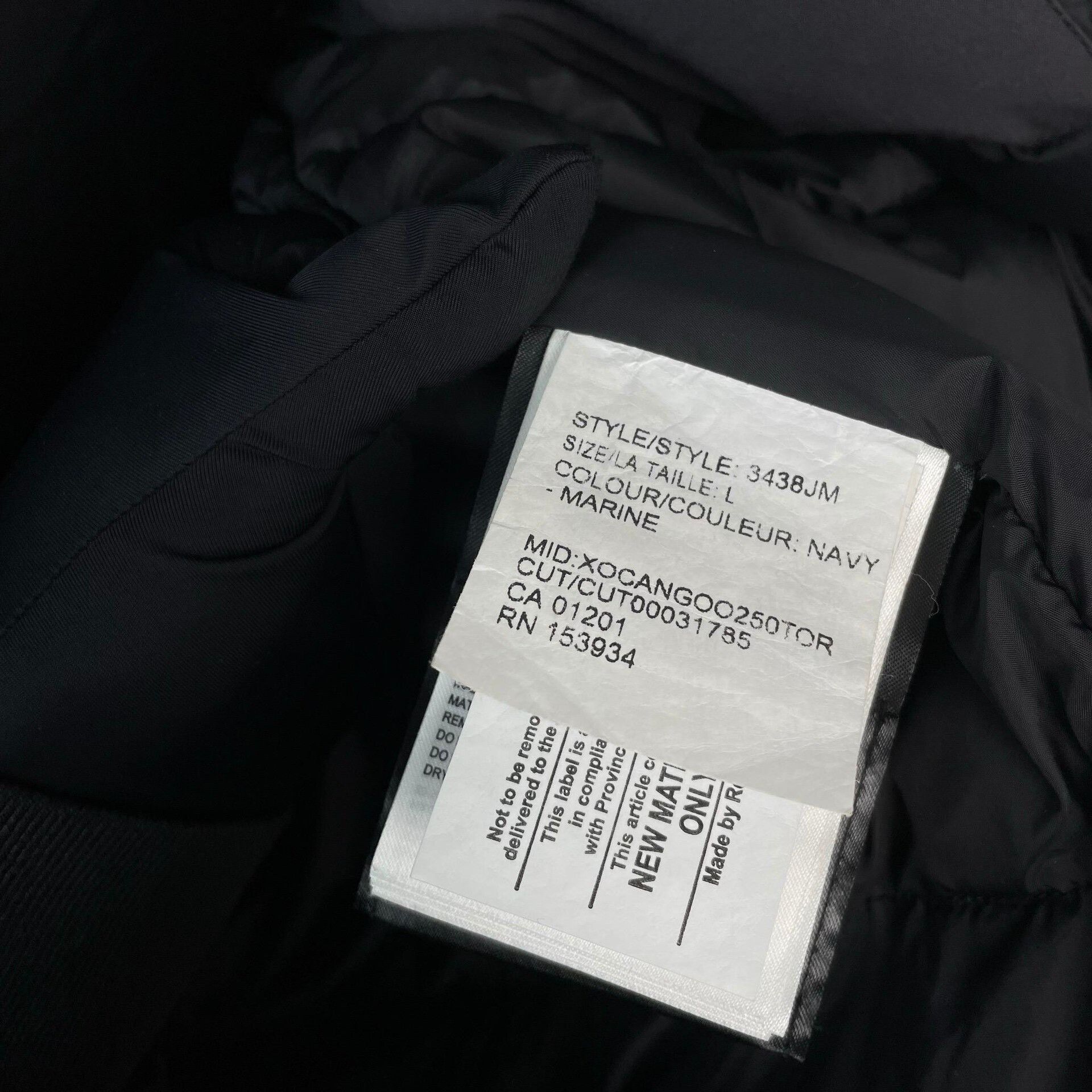 Canada Goose Canada Goose Down Black Heavy Coat L Men Size US L / EU 52-54 / 3 - 8 Thumbnail