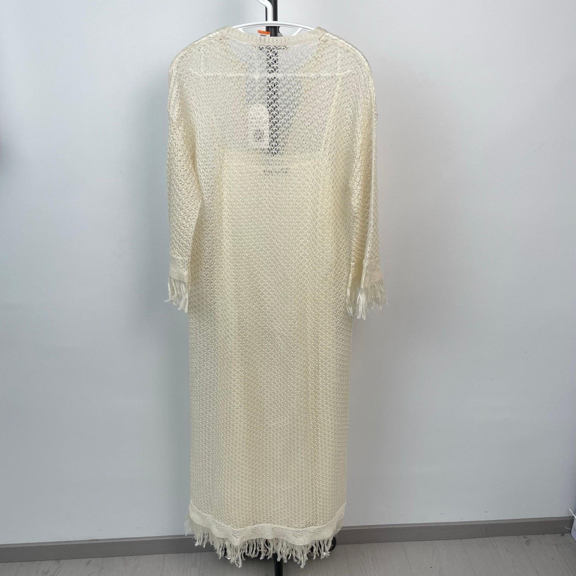 Dior Dior Knit White Dress 38 Women Size S / US 4 / IT 40 - 2 Thumbnail