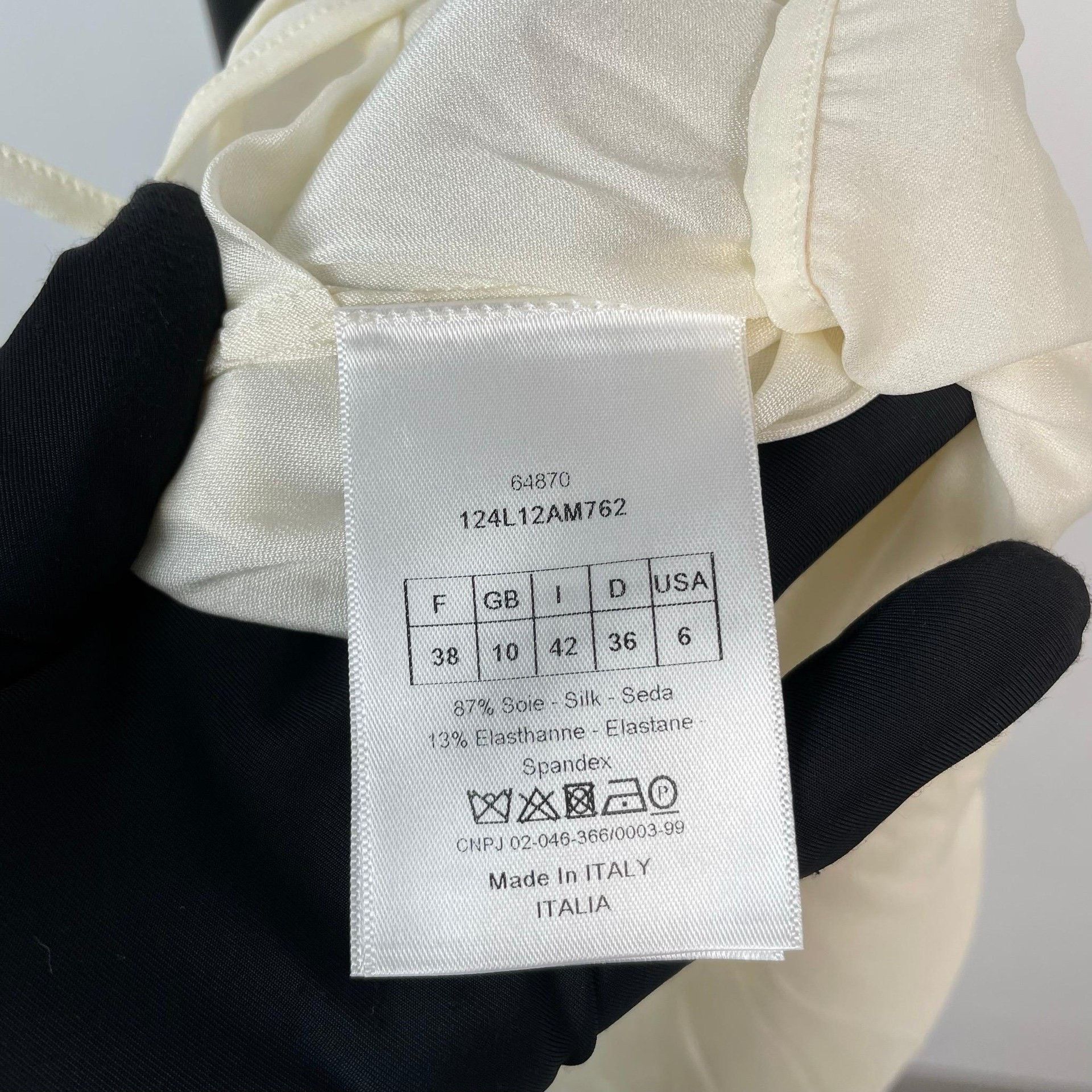 Dior Dior Knit White Dress 38 Women Size S / US 4 / IT 40 - 8 Thumbnail